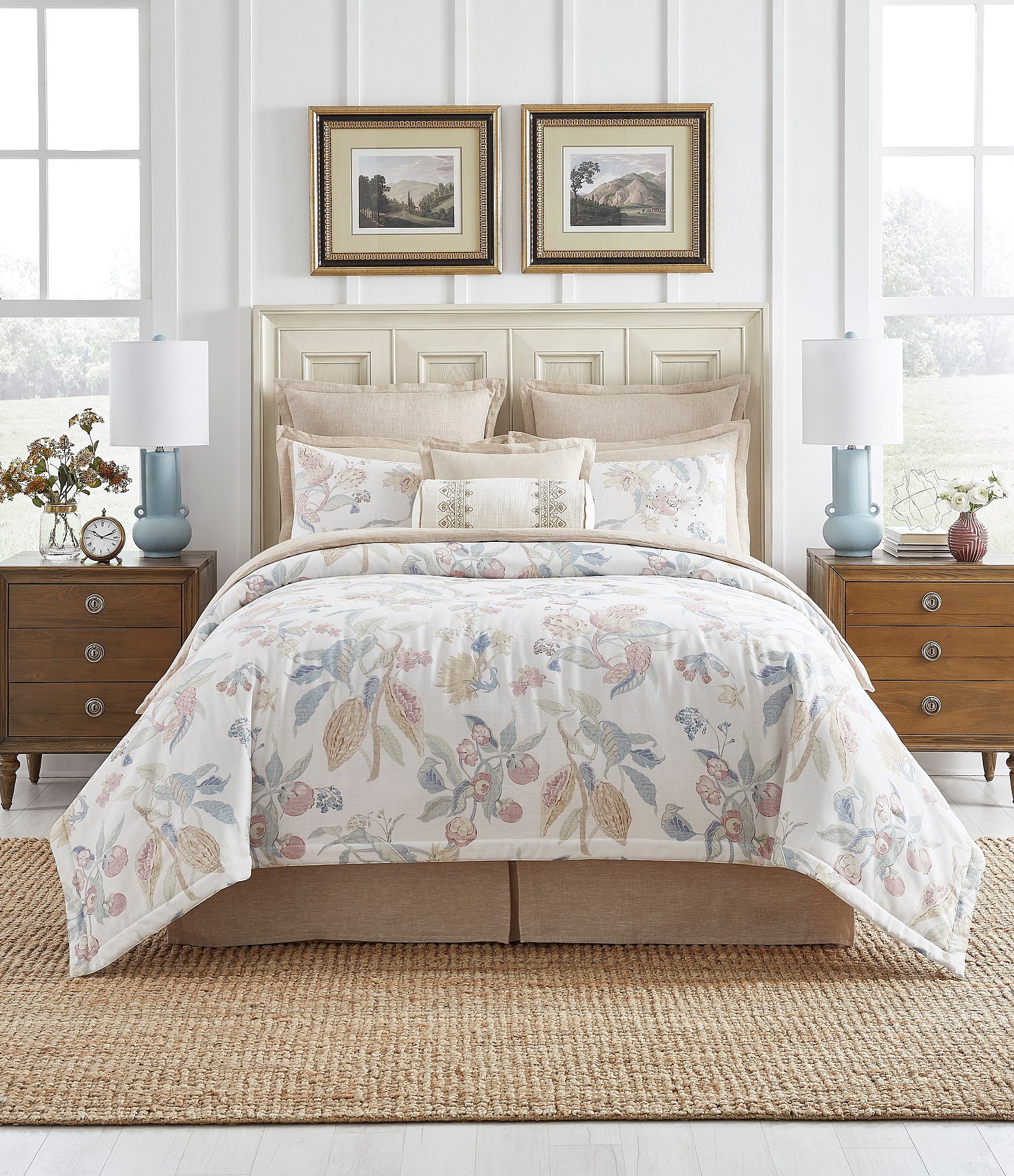 Southern Living Amherst Printed Garden Comforter Mini Set