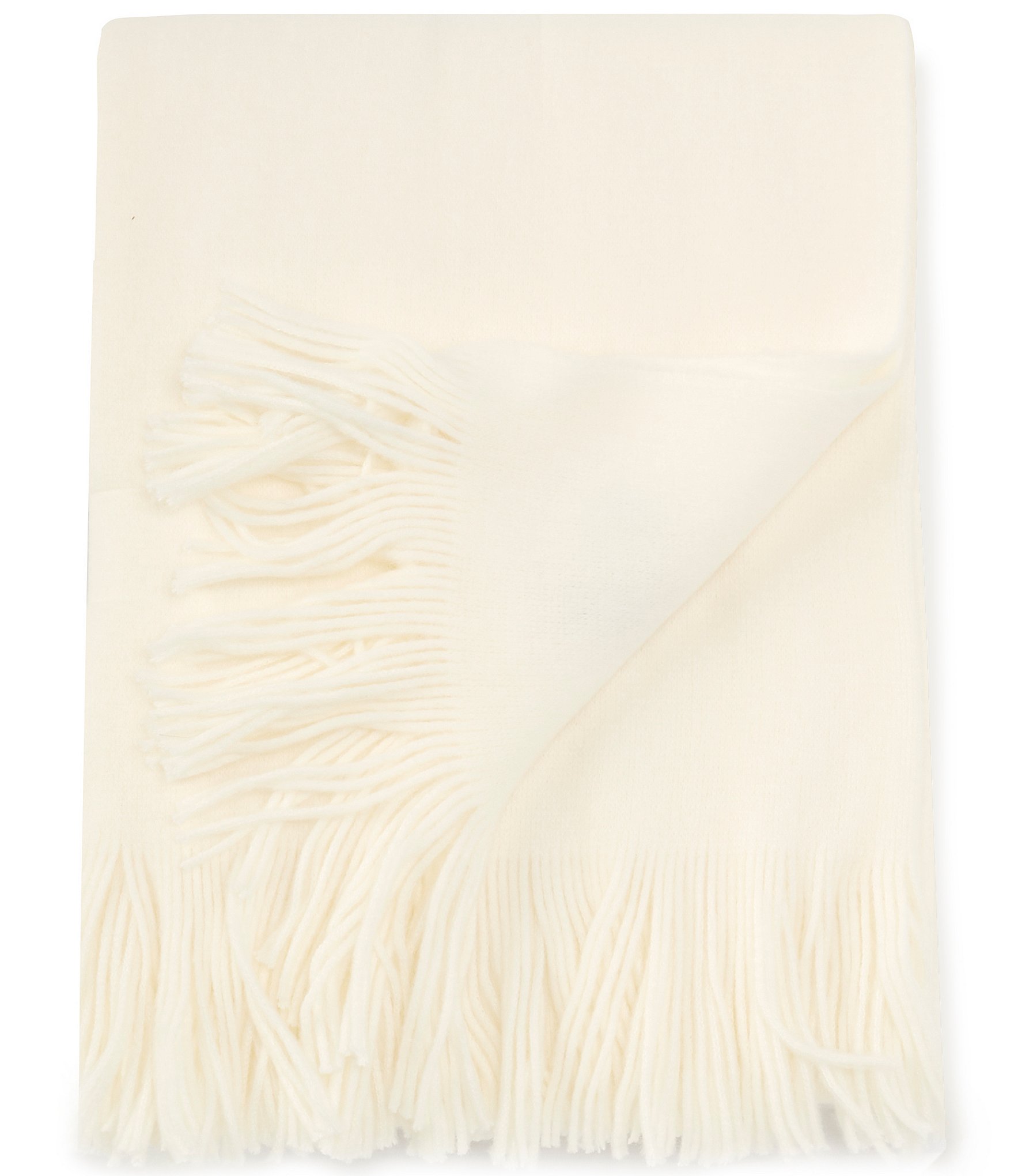 Southern Living Ashford Fringed Acrylic Throw Blanket