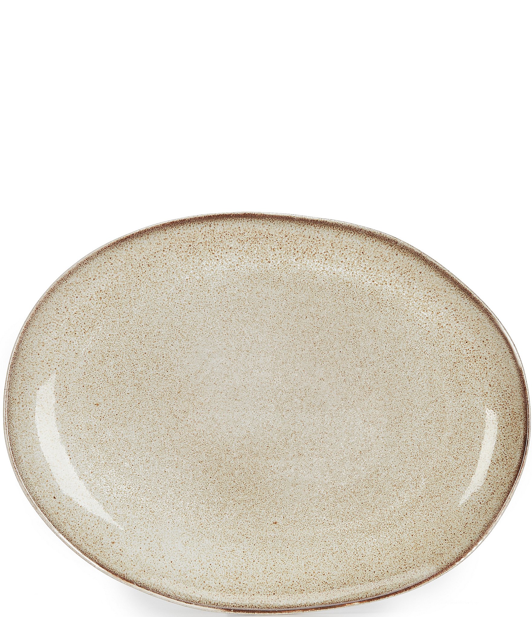 Southern Living Astra Collection Glazed Stoneware Oval Platter