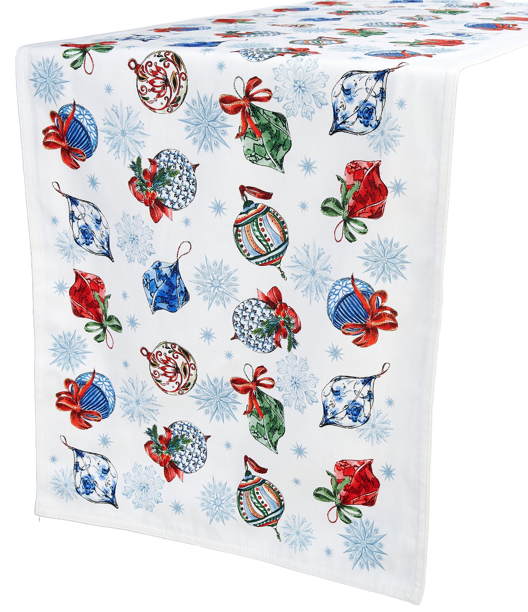 Southern Living Blue Christmas Nutcracker Runner