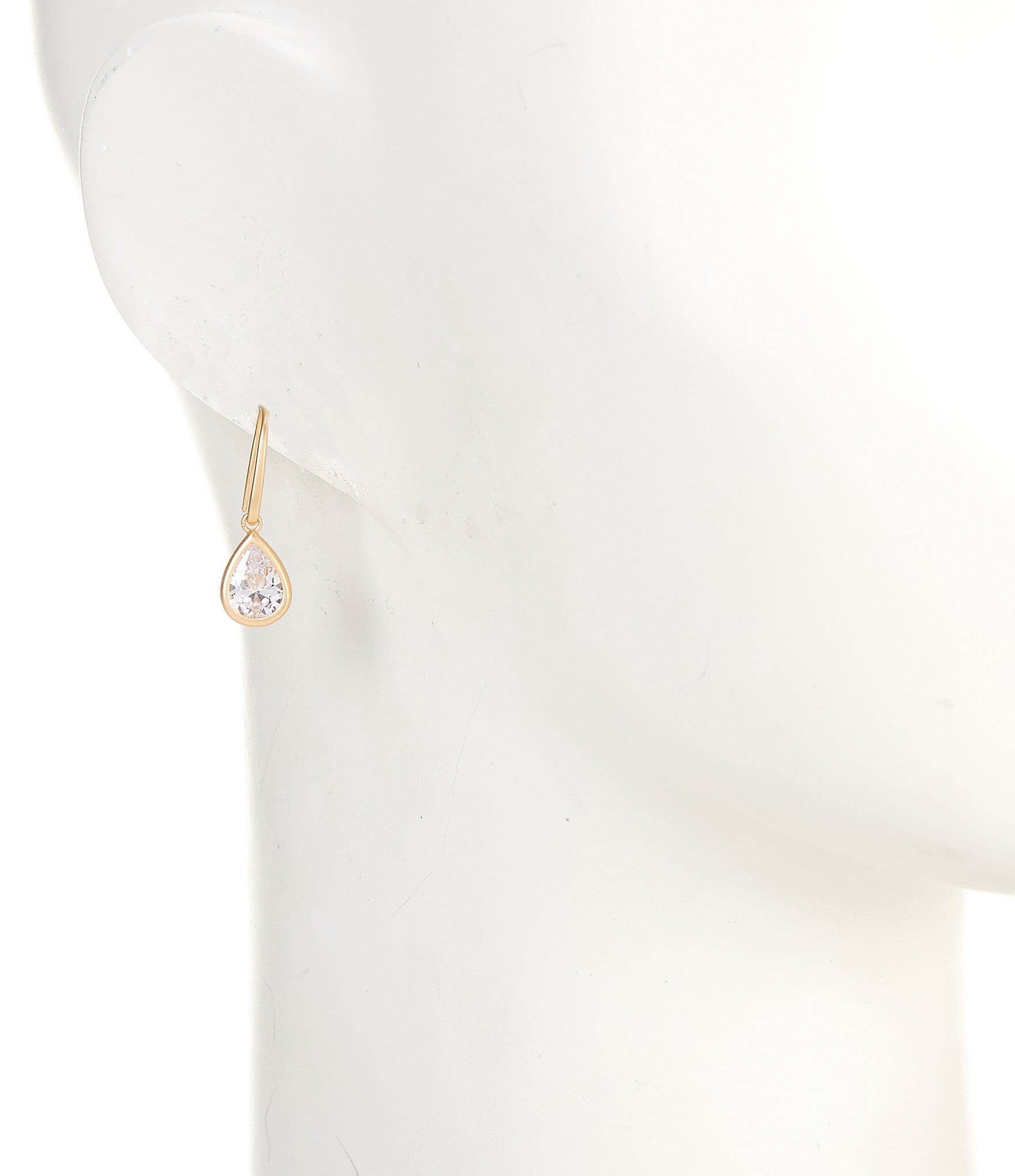 Southern Living Borrowed & Blue By Southern Living Cubic Zirconia Stone Drop Earrings