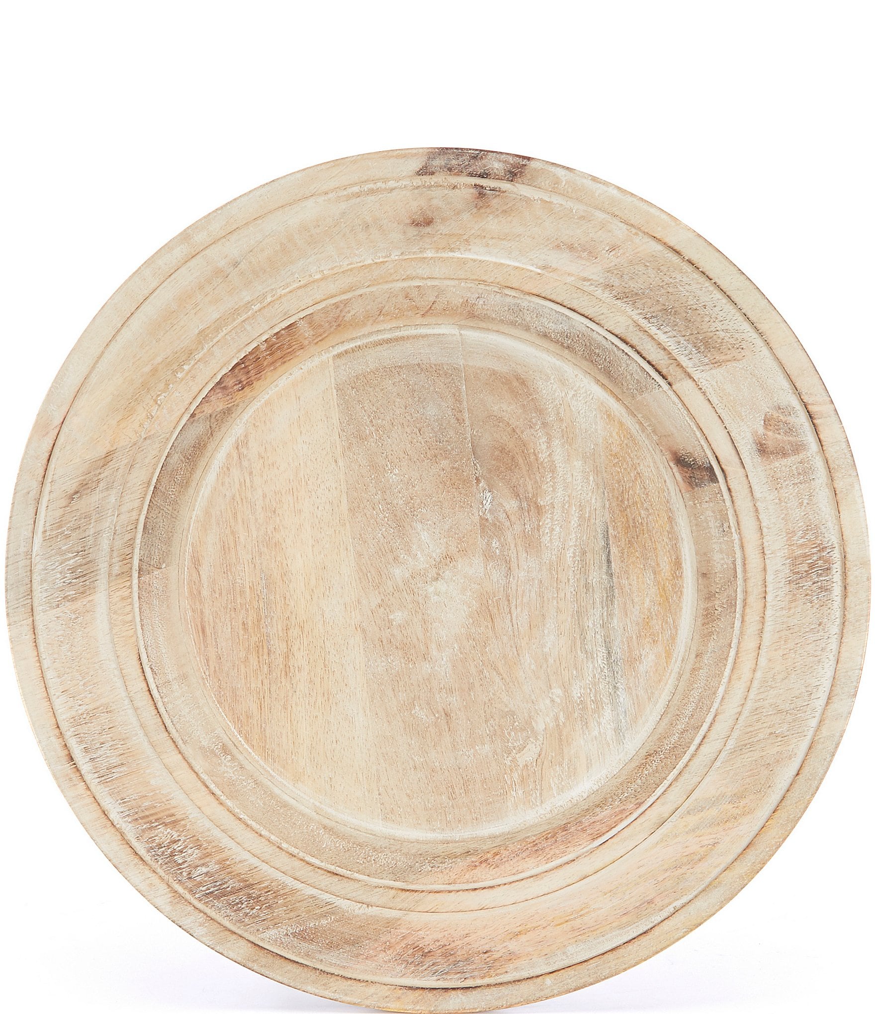 wood charger plates michaels