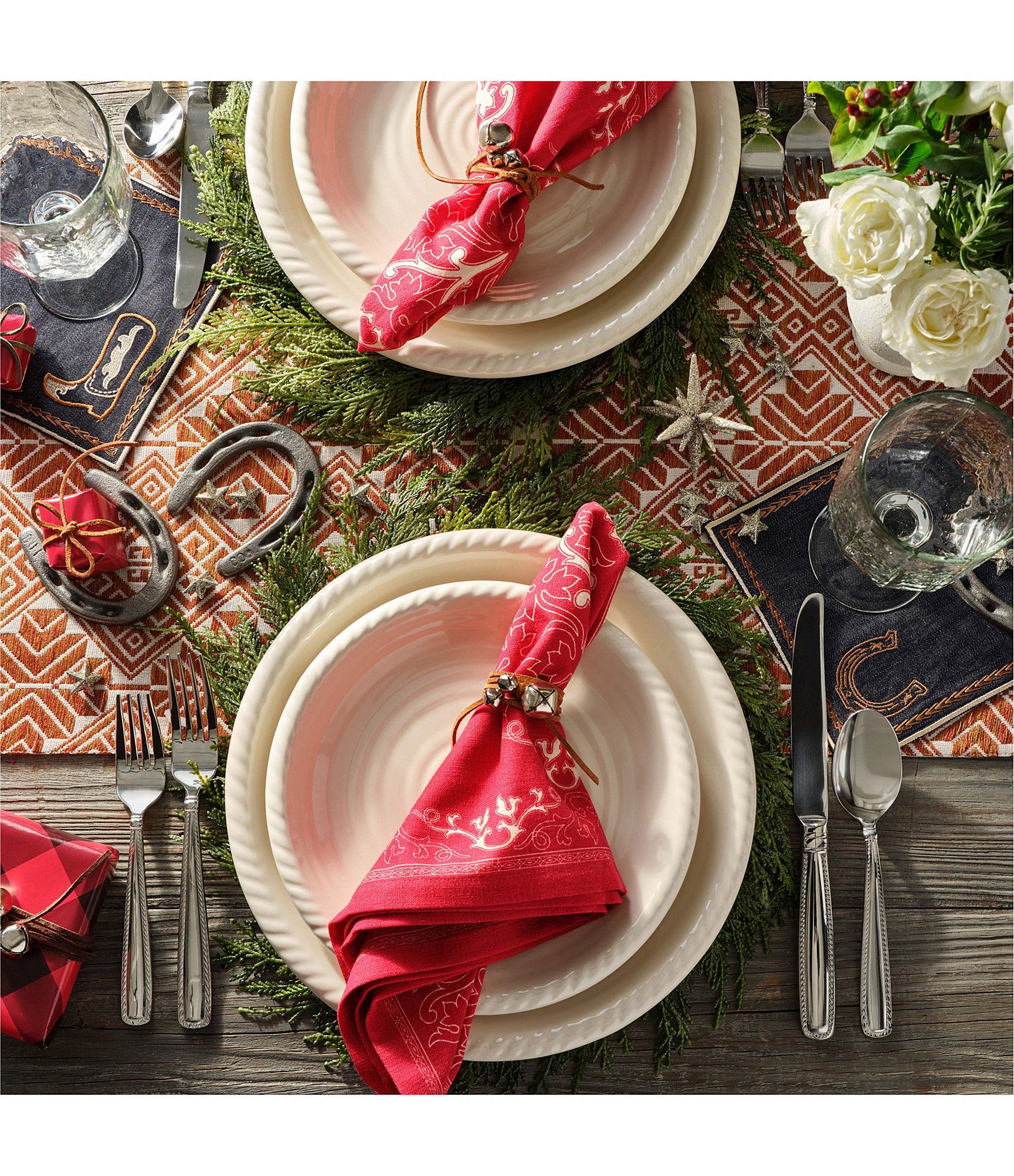 Southern Living Charleston 45-Piece Flatware Set