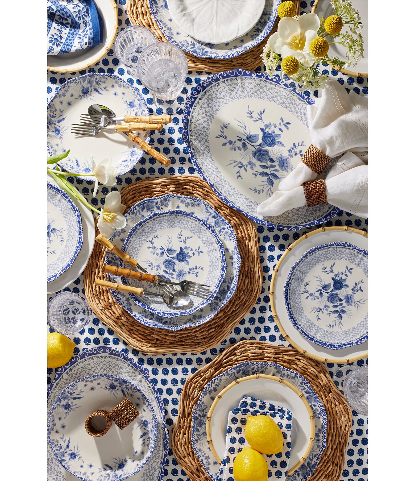 Southern Living Clear Ribbed Double Old-Fashioned Glass