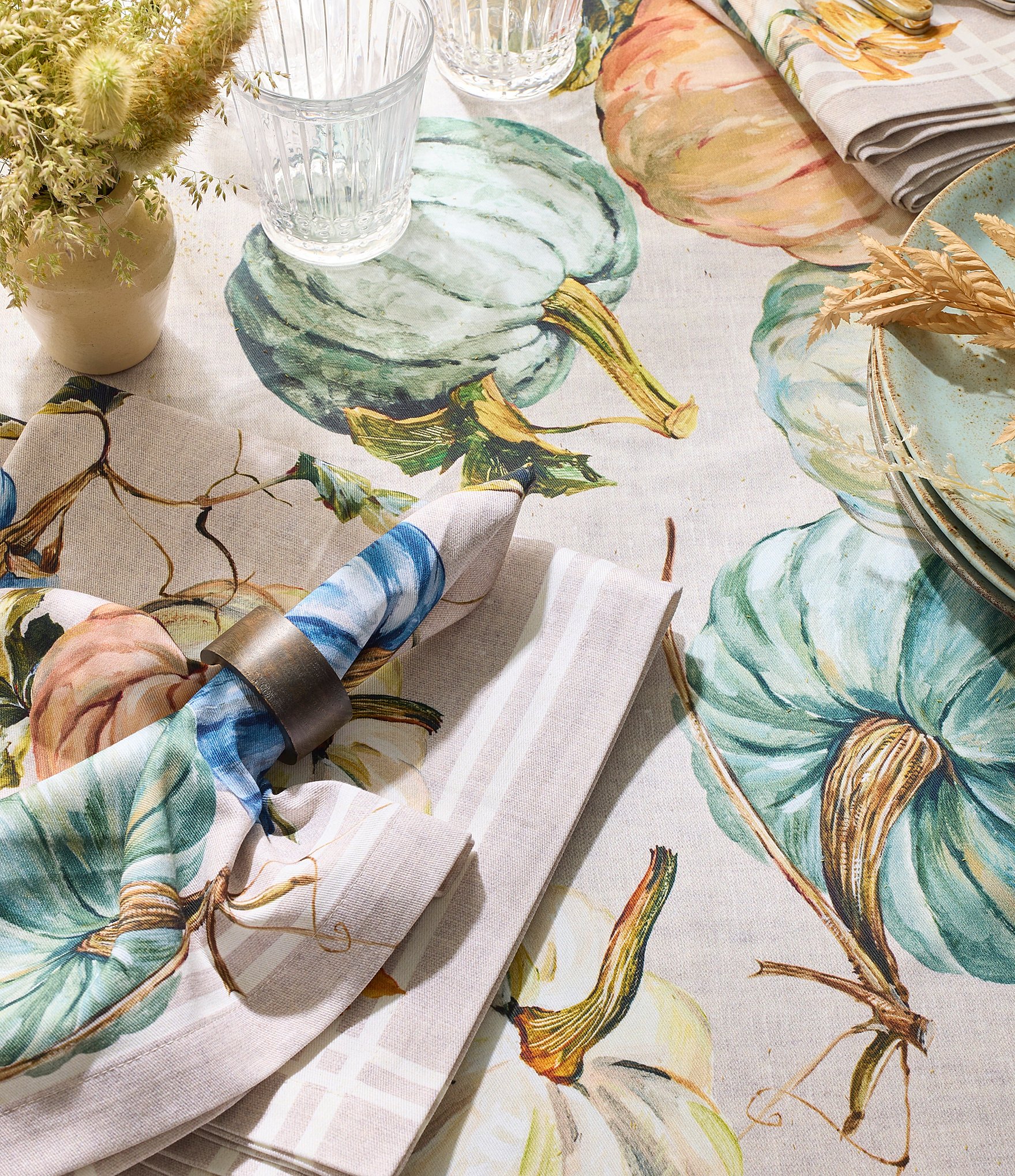 Southern Living Festive Fall Heirloom Table Linen