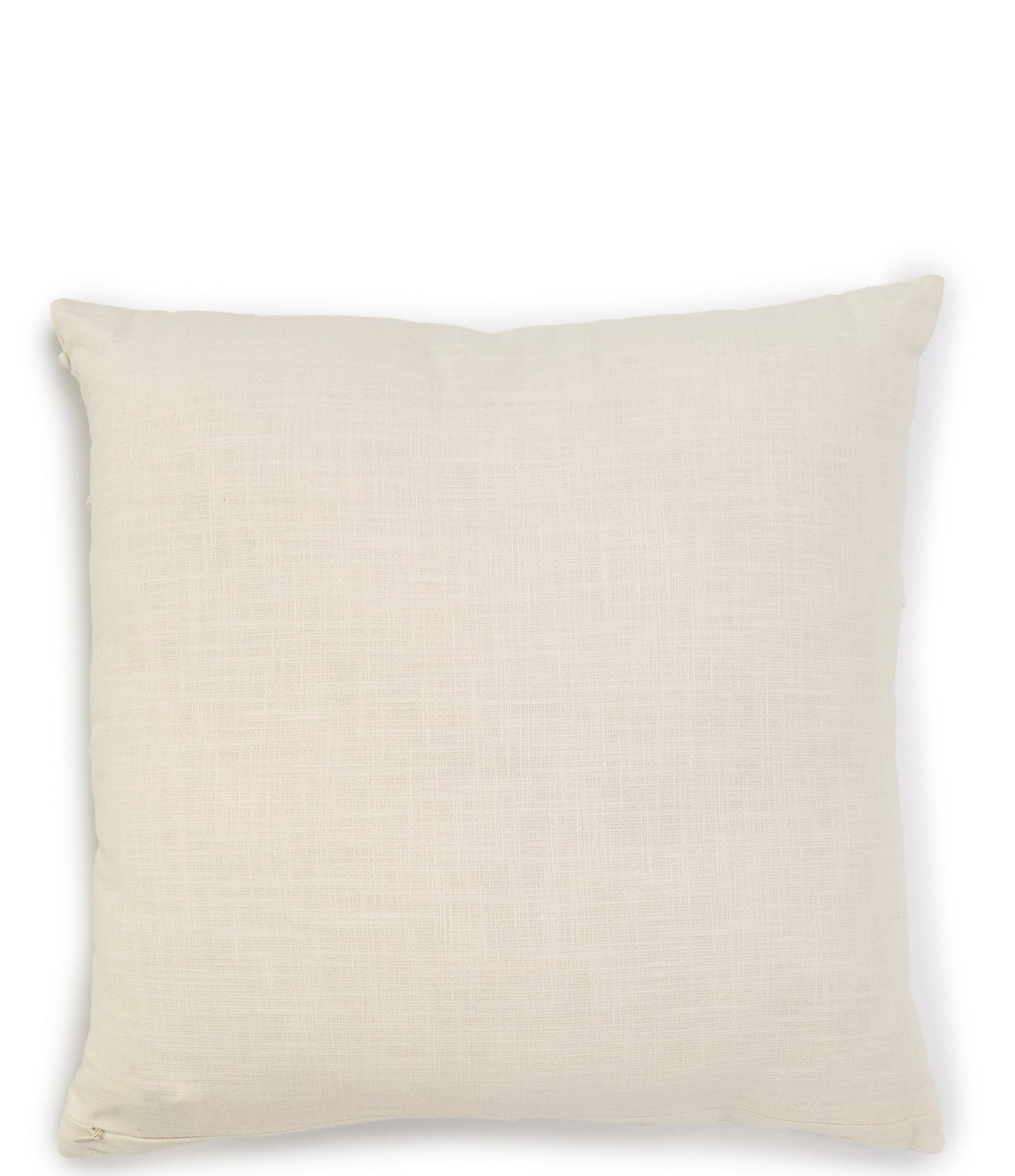 Southern Living French Knot Embroidered Square Pillow