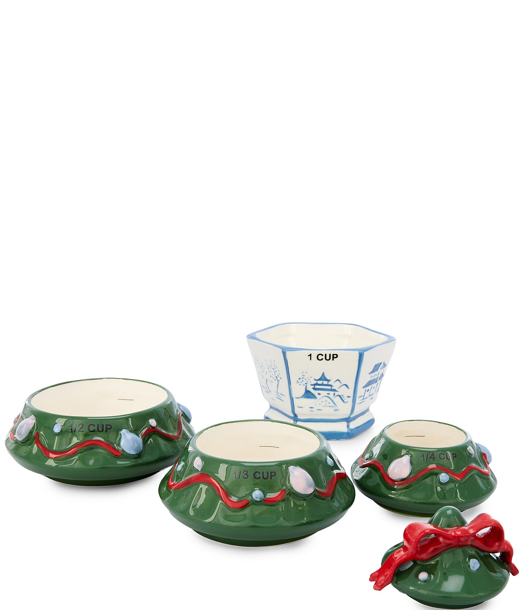 Southern Living Holiday Christmas Tree Measuring Cups