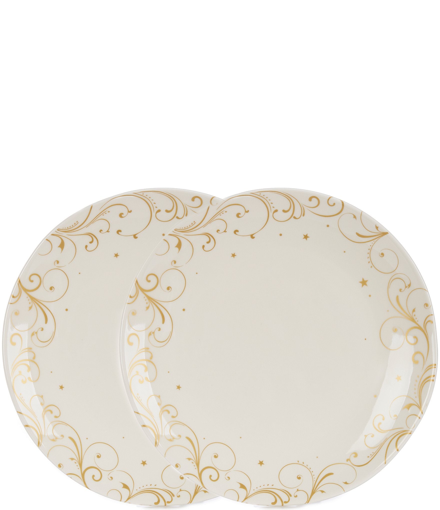 Southern Living Holiday Classic Christmas Dinner Plates, Set of 2