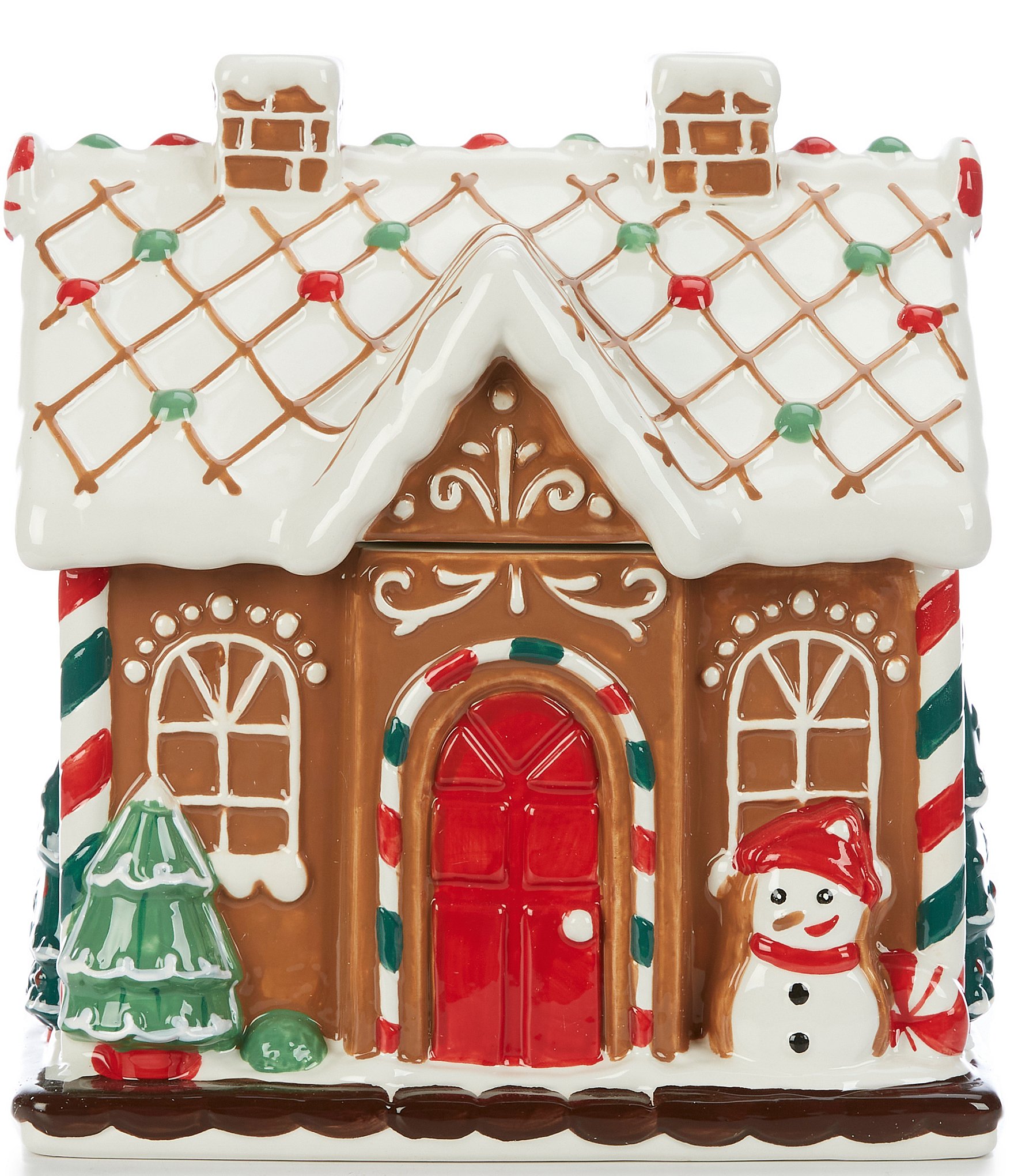 Southern Living Holiday Gingerbread Cookie Jar Dillard's