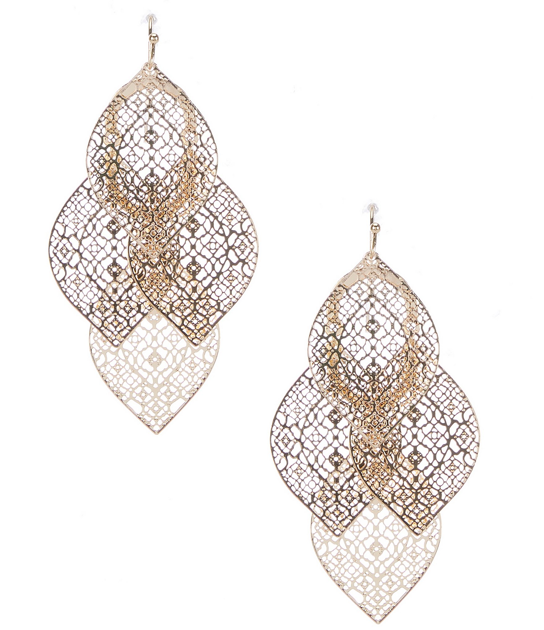 Buy Rosetta Diamond Drop Earrings Online | CaratLane