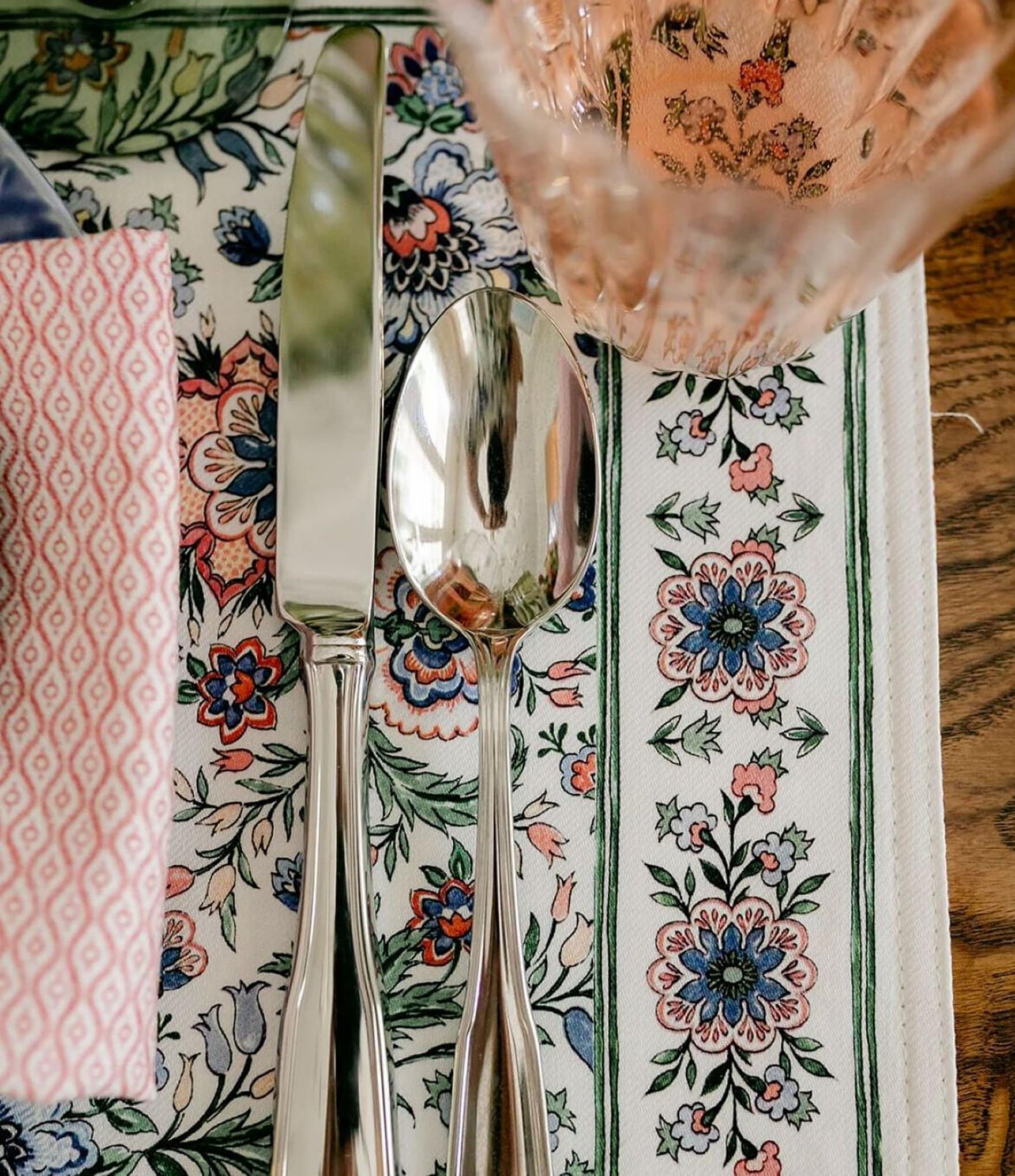 Southern Living Leigh 45-Piece Stainless Steel Flatware Set