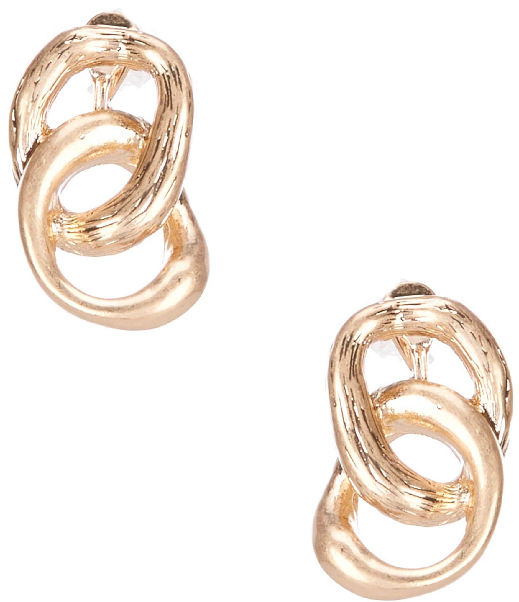 Southern Living Link Clip Drop Earrings