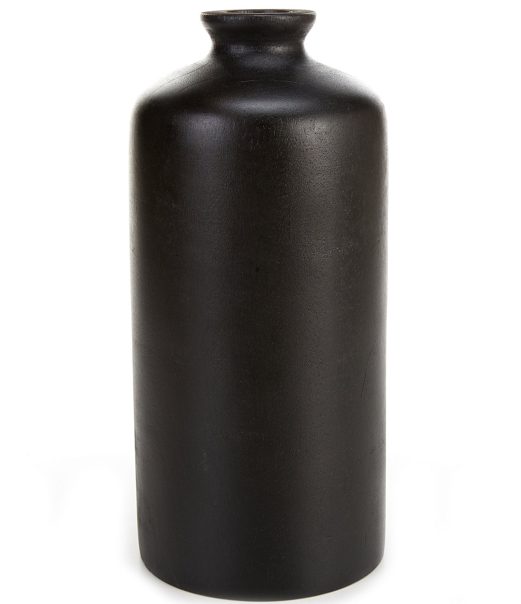 Southern Living Mango Wood Black Tall Vase