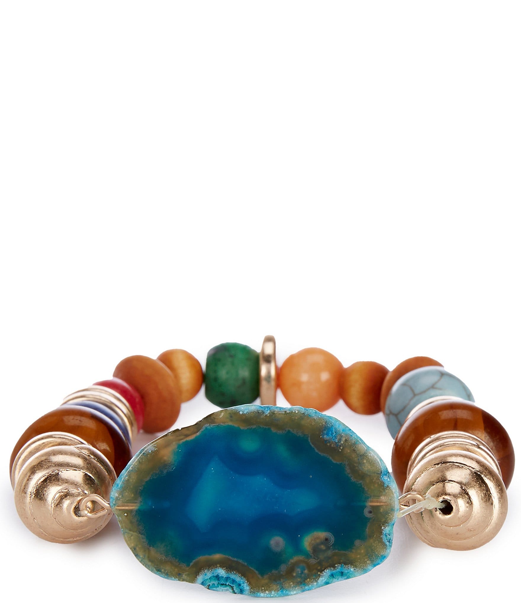 Southern Living Mixed Media Stretch Bracelet