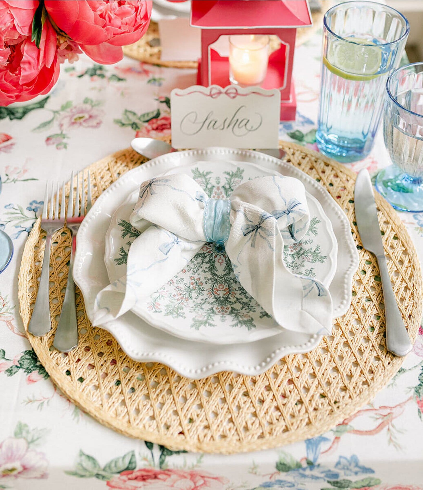 Southern Living Natural Cane Placemat