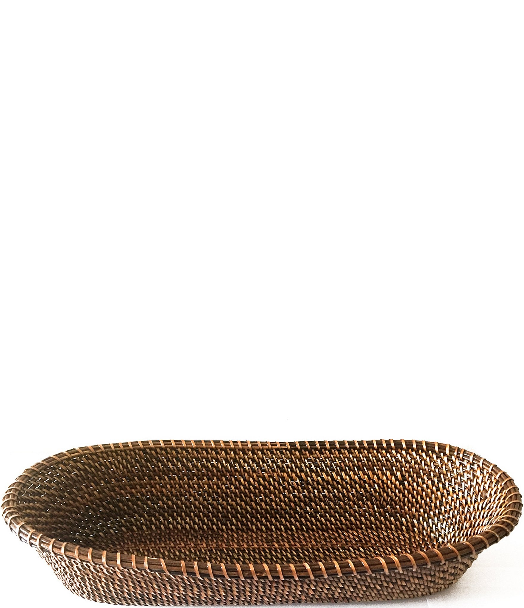 Southern Living Nito Woven Oval Bread Basket