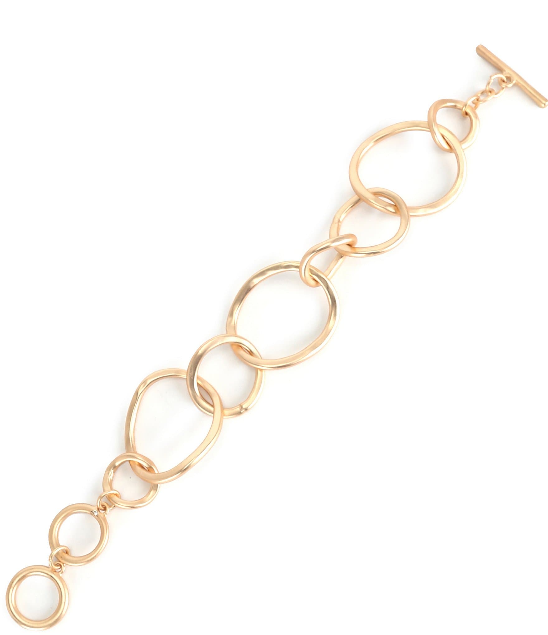 Southern Living Organic Round Link Chain Line Bracelet