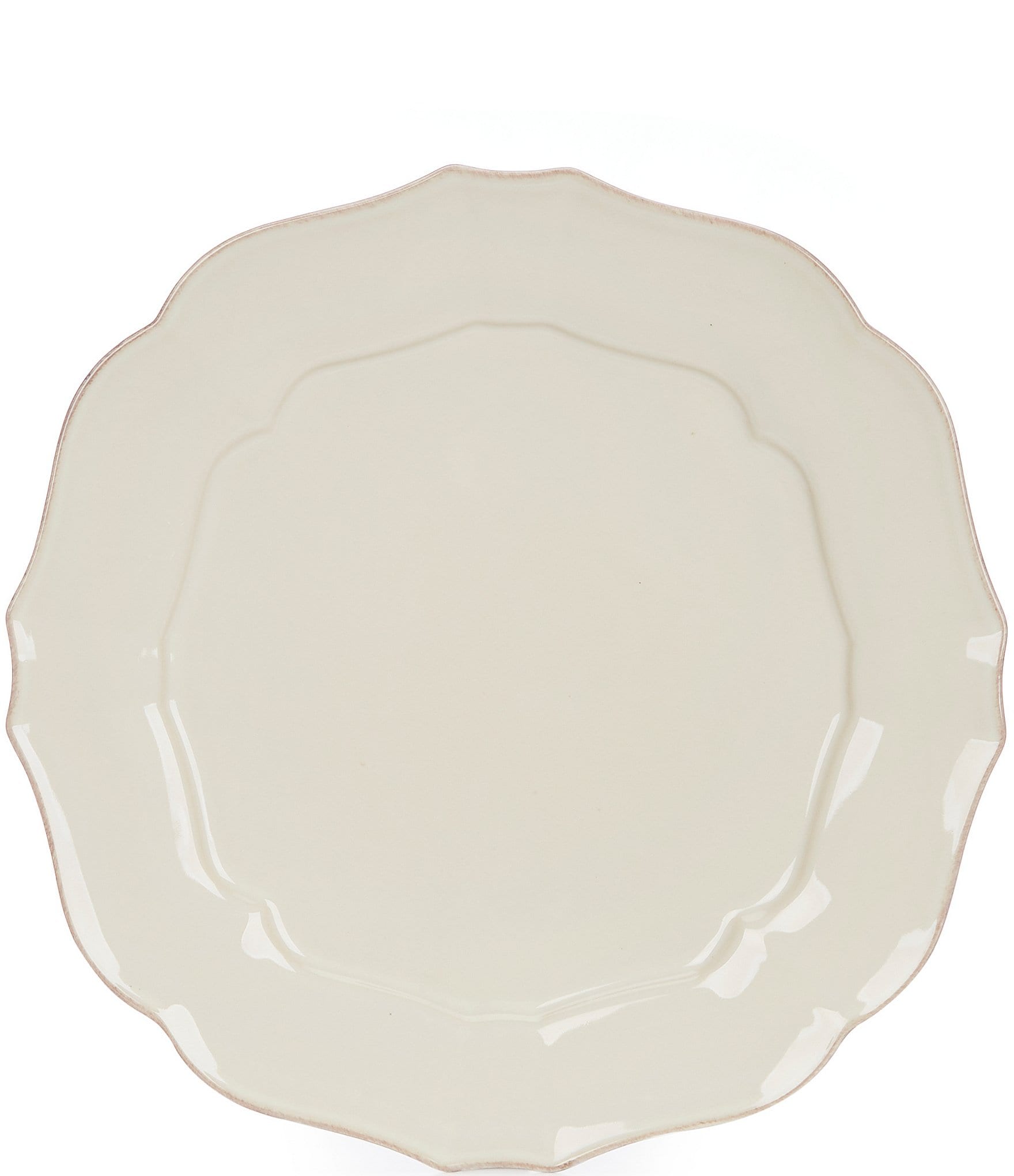 Southern Living Richmond Scallop Platter, 13#double;