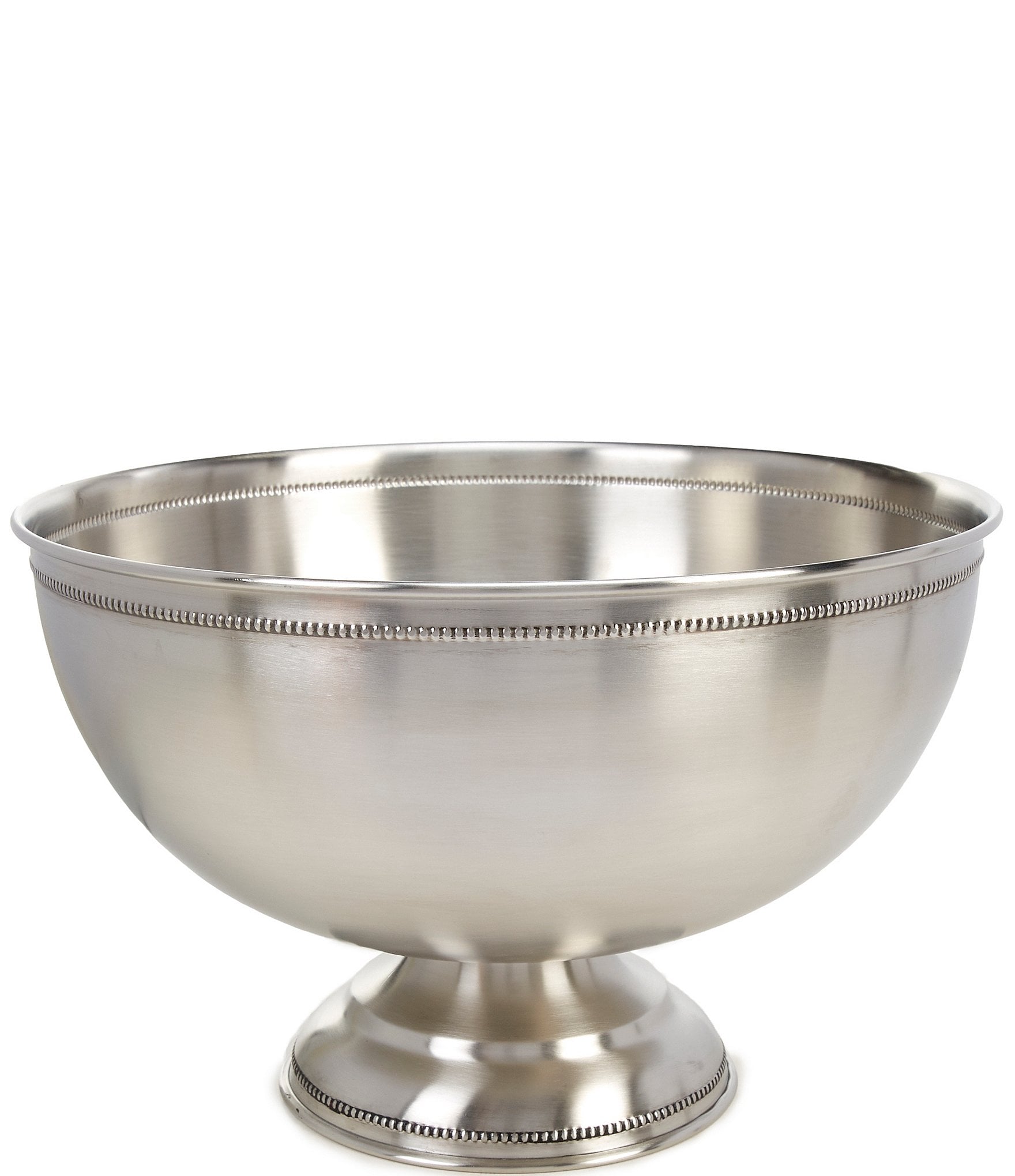 Southern Living Stainless Steel Beaded Party Ice Tub | Dillard's
