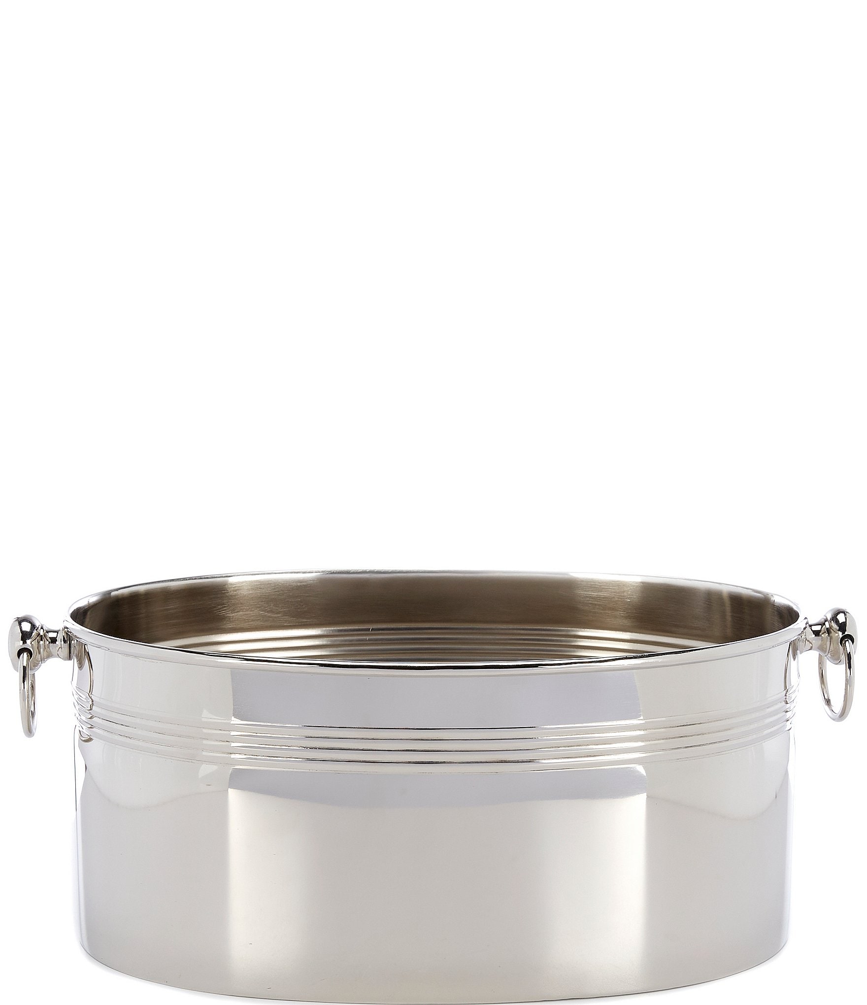 Southern Living Stainless Steel Oval Party Tub