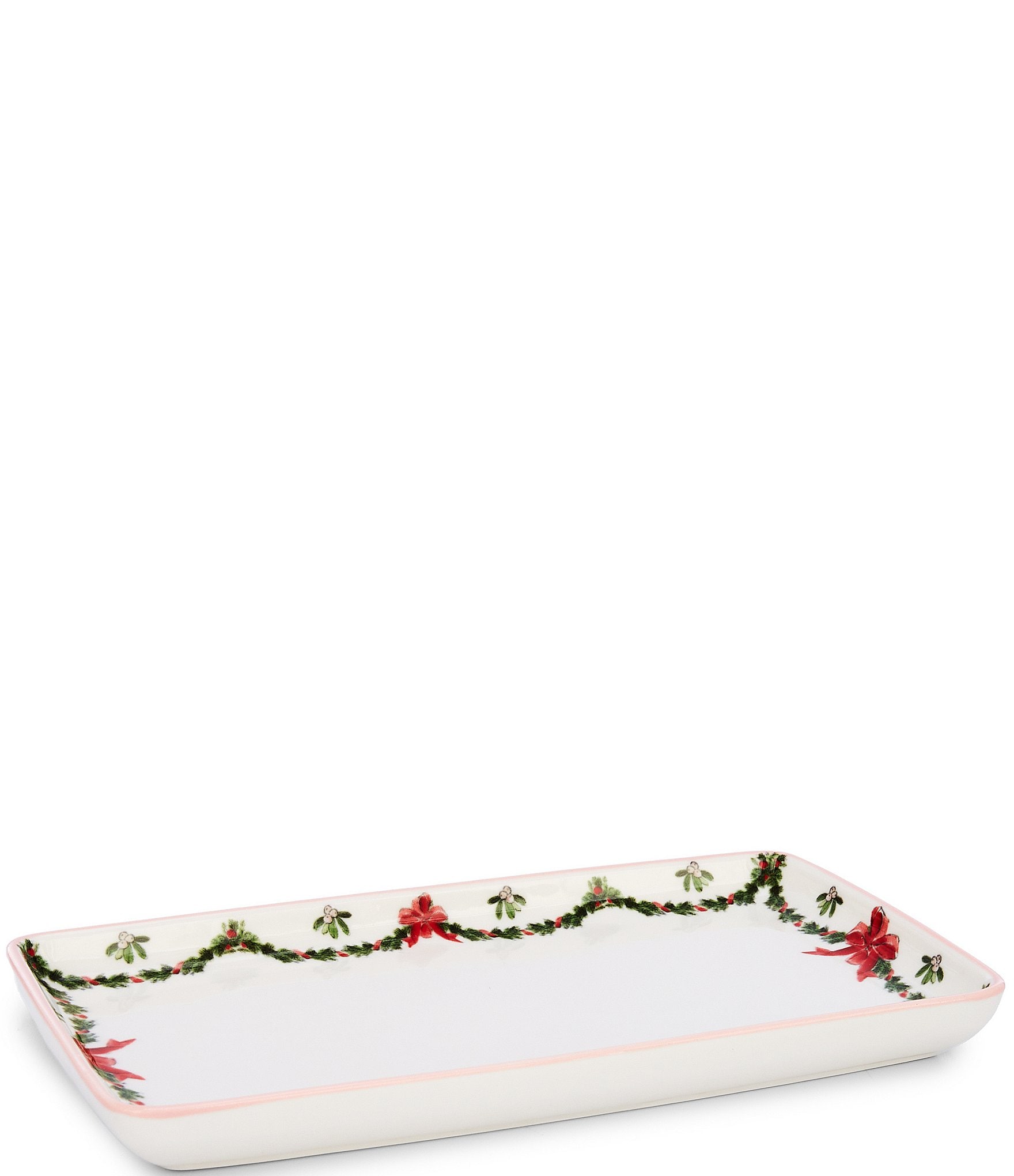 Southern Living Sweet Christmas Collection Rectangular Tidbit Platter