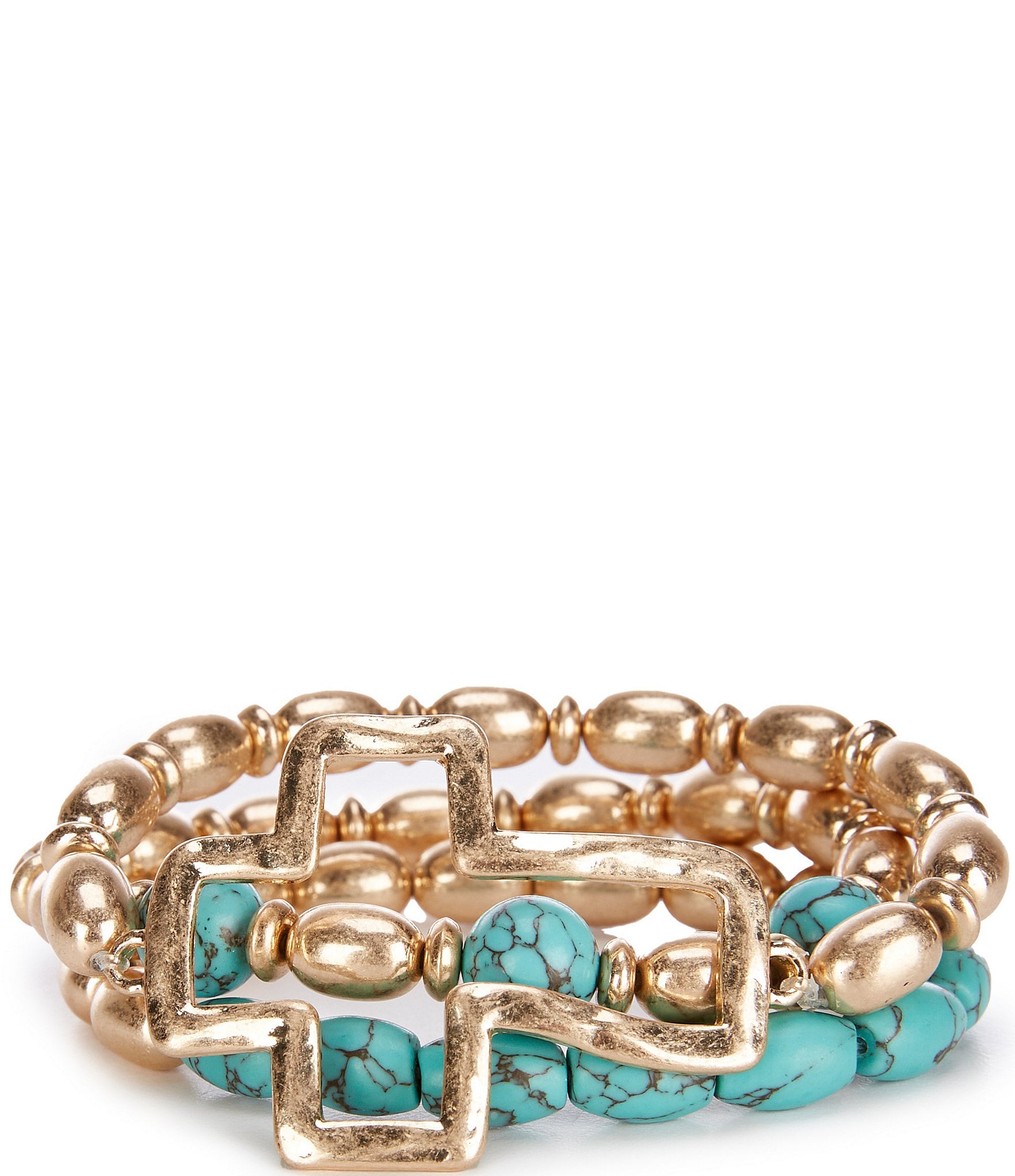 Southern Living Cross Stretch Bracelet Set