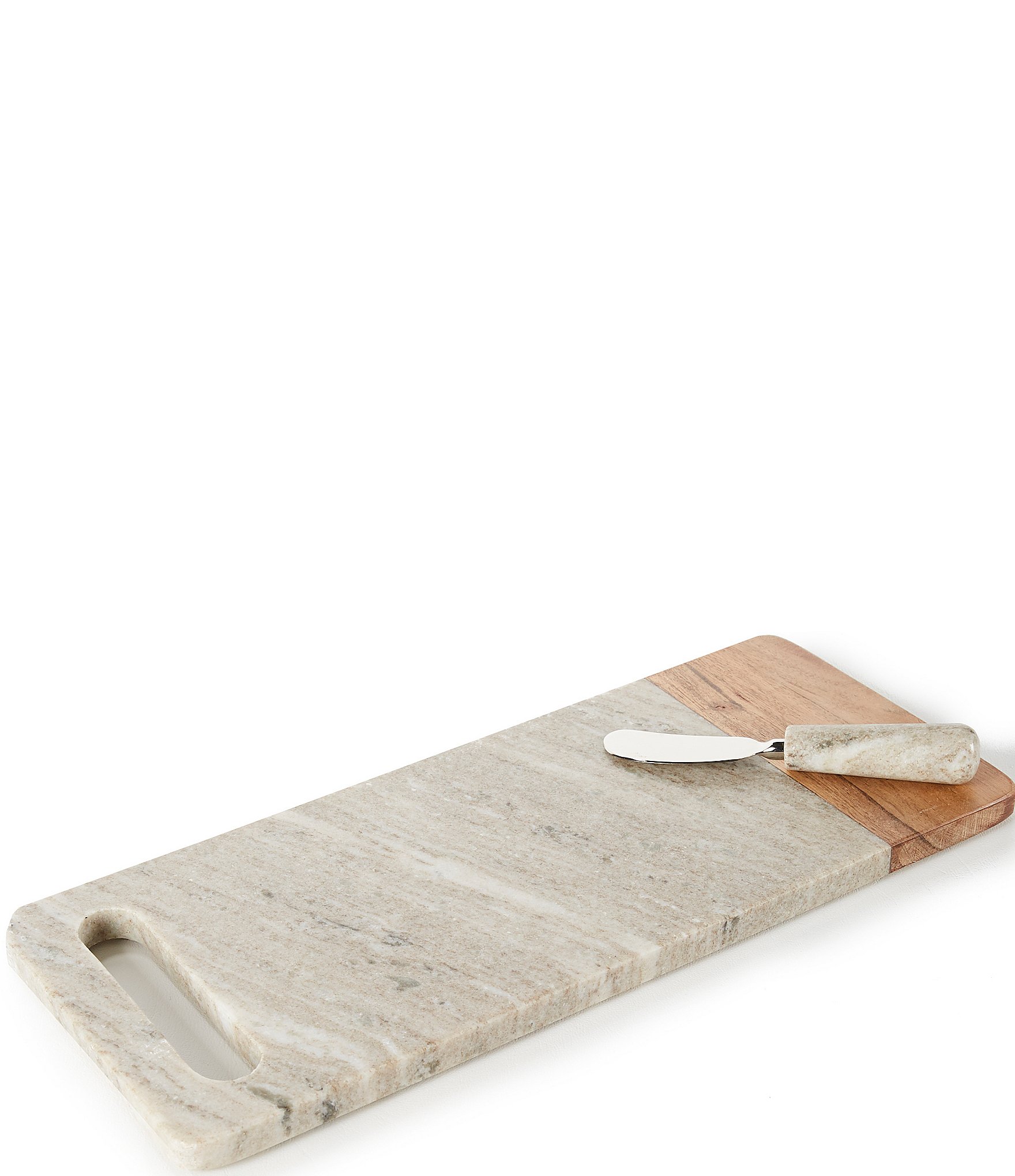 Southern Living Marble Handle Cheese Board with Knife | Dillard's