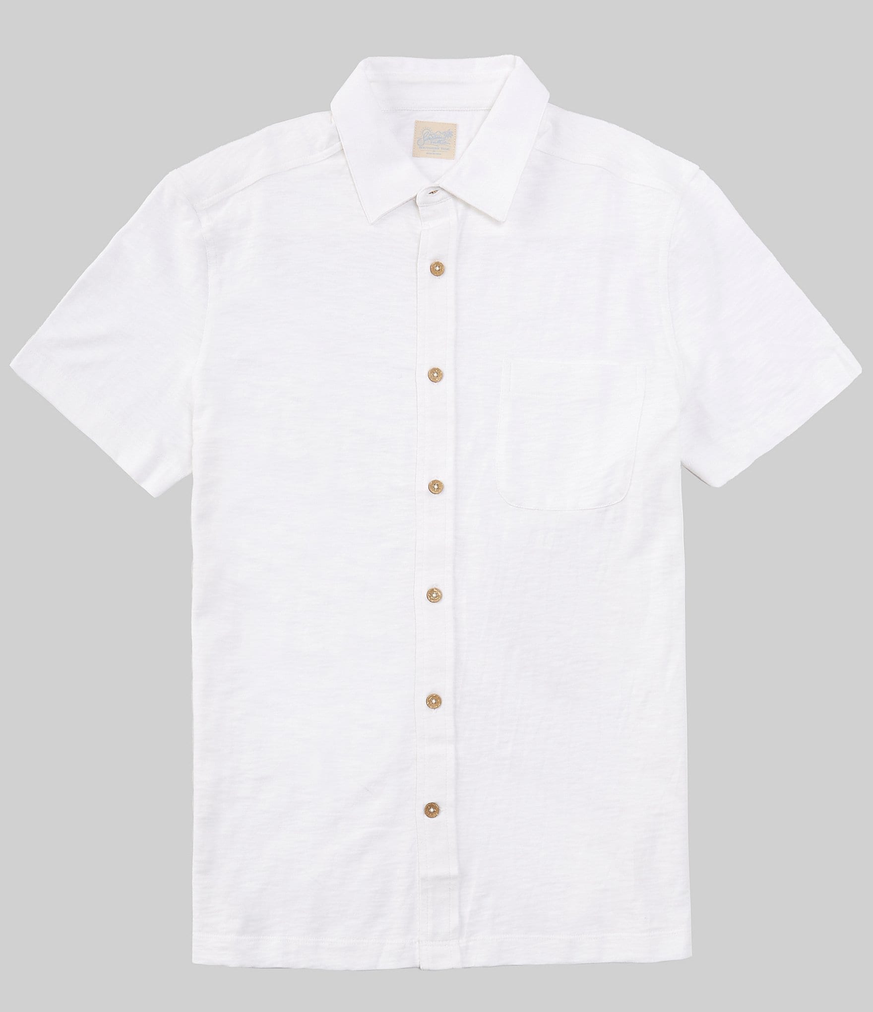 Southern Tide Beachcast Short Sleeve Woven Shirt