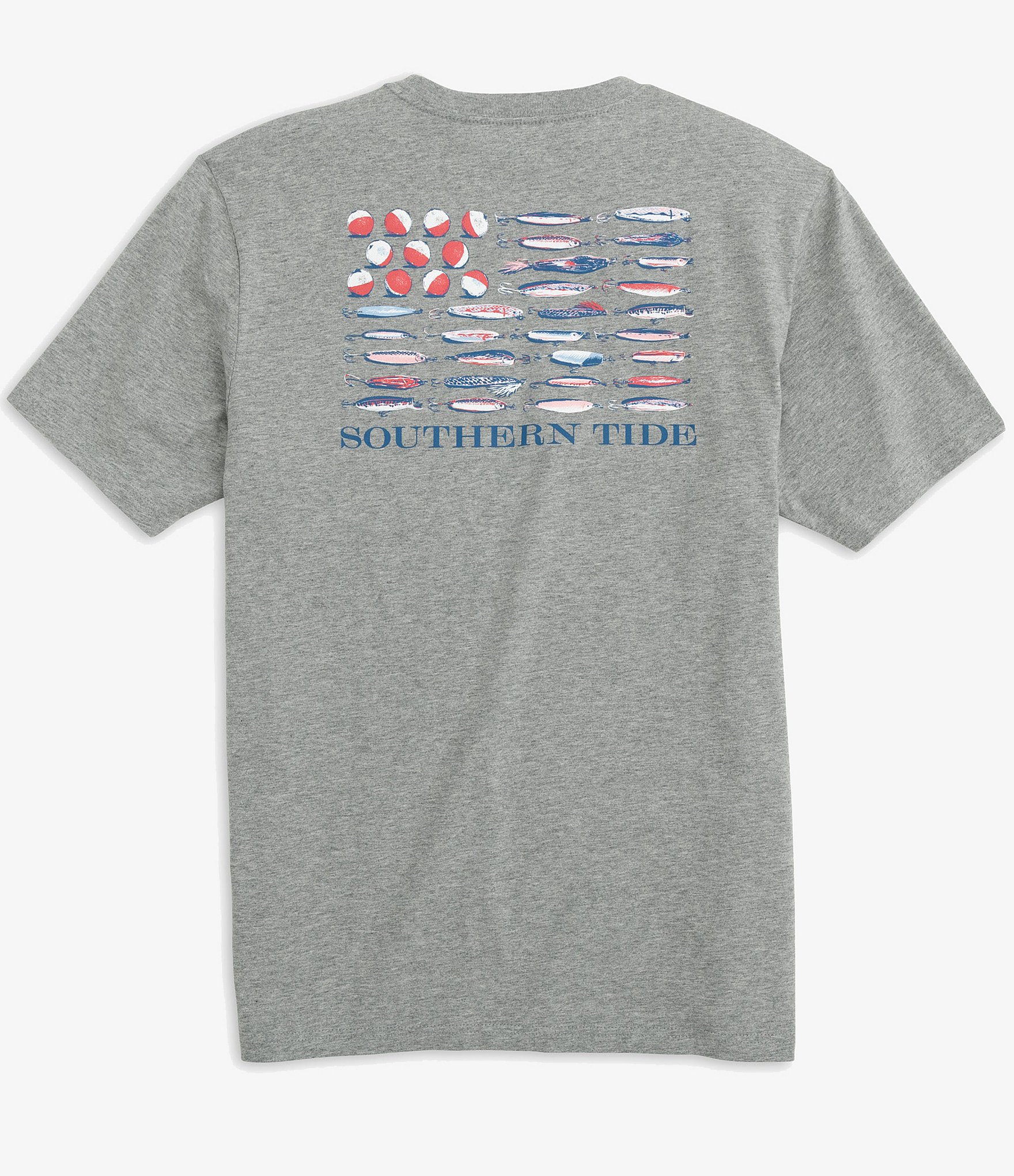 Southern Tide Bobbers And Lures Tide Short-Sleeve Graphic Graphic Tee ...