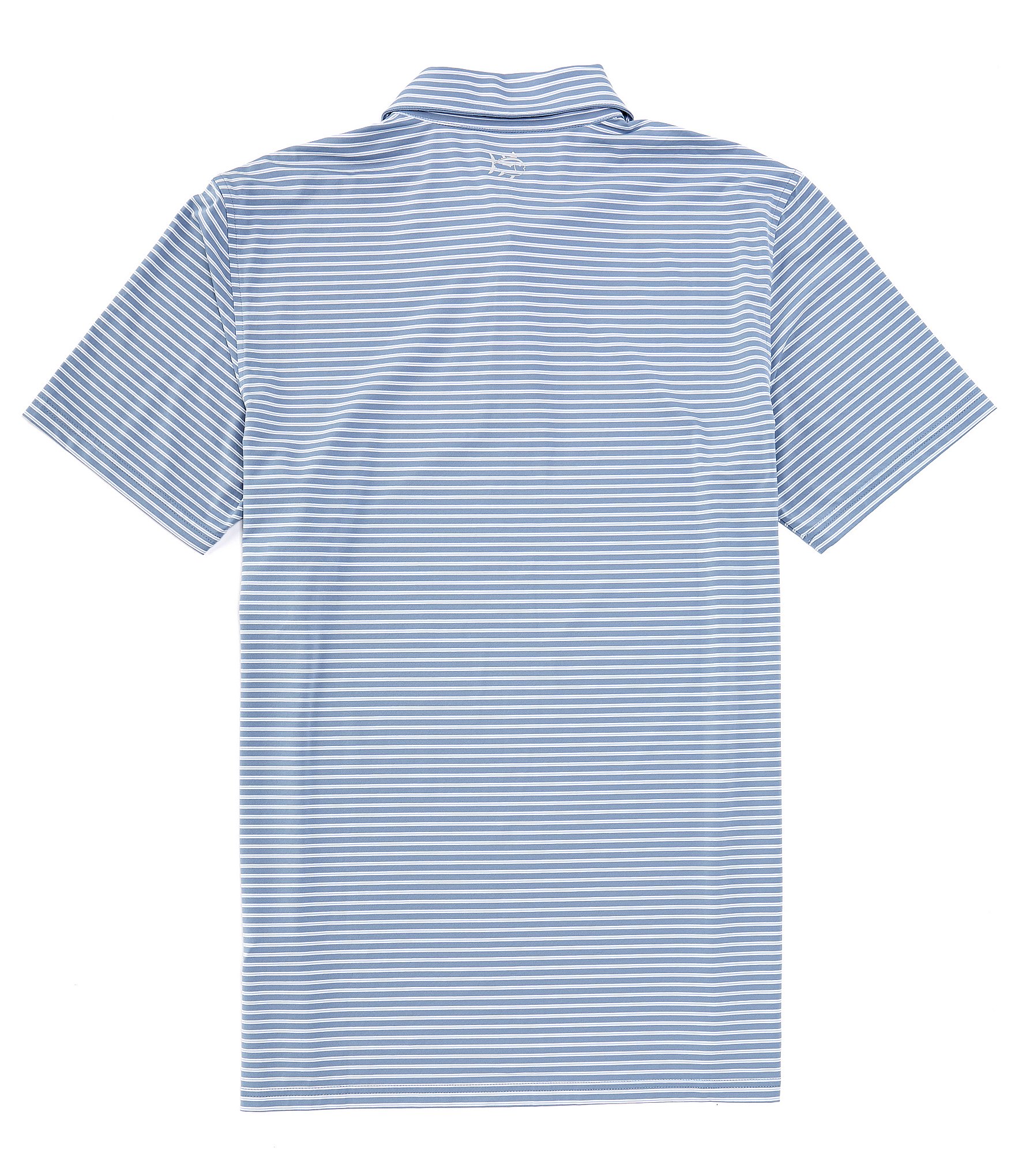 Southern Tide Brrr°eeze Beattie Stripe Performance Stretch Short Sleeve Polo Shirt