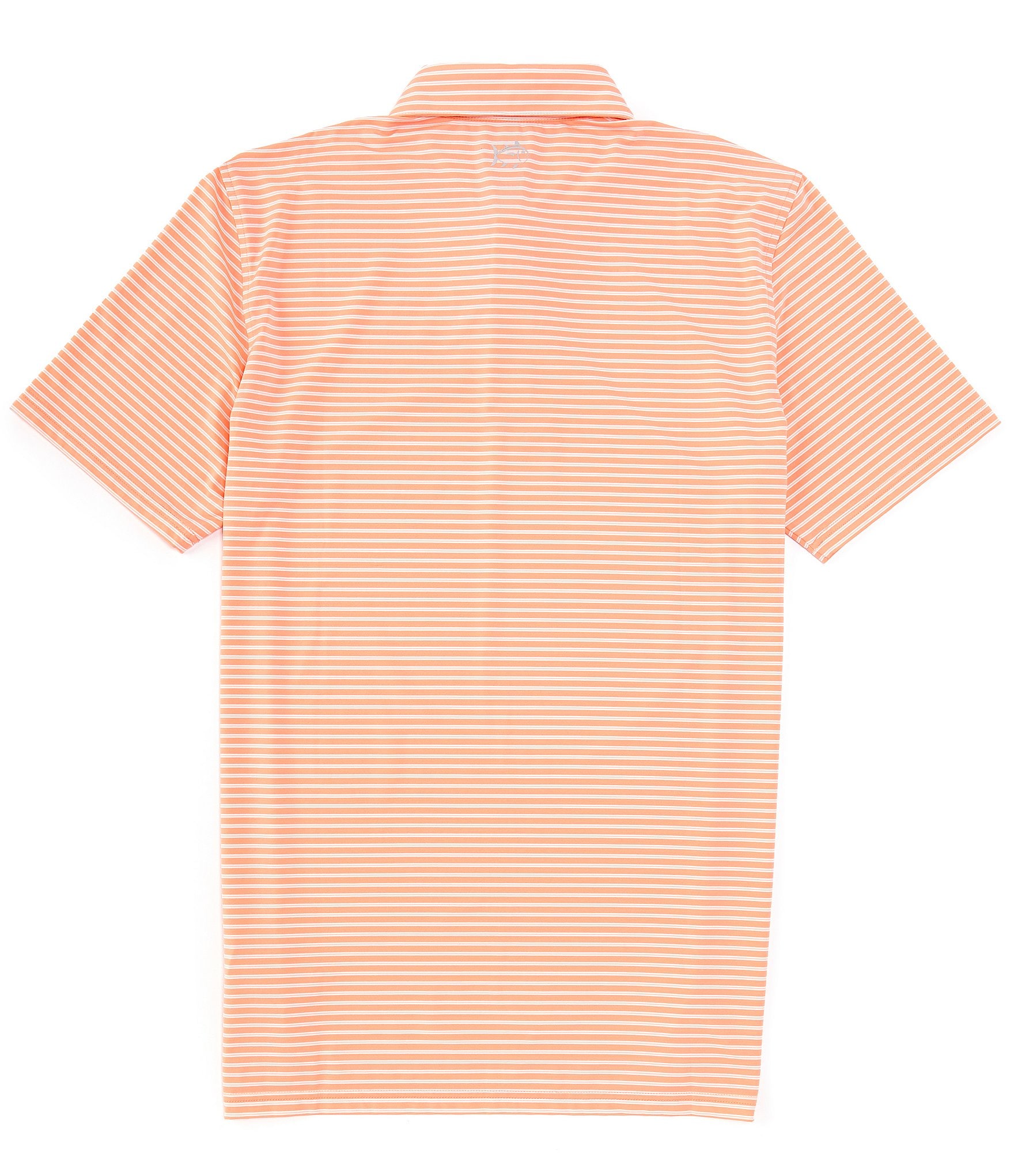 Southern Tide Brrr°eeze Beattie Stripe Performance Stretch Short Sleeve Polo Shirt