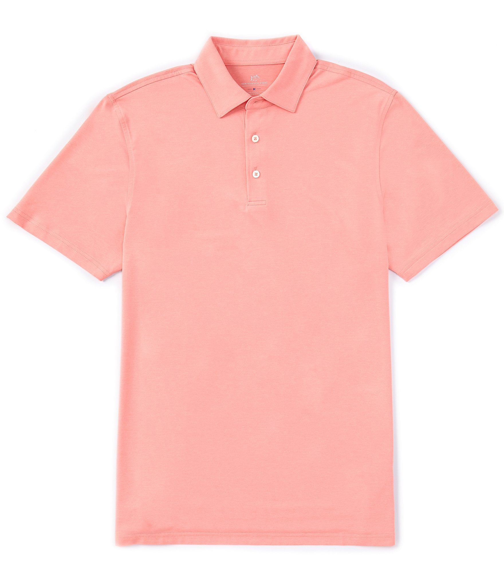 Southern Tide Brrr°®-eeze Heather Performance Stretch Short Sleeve Polo Shirt