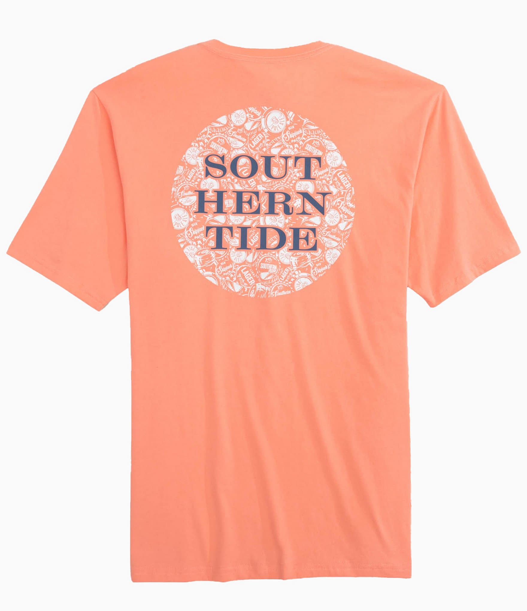 Southern Tide Caps Off Badge Short Sleeve T-Shirt | Dillard's