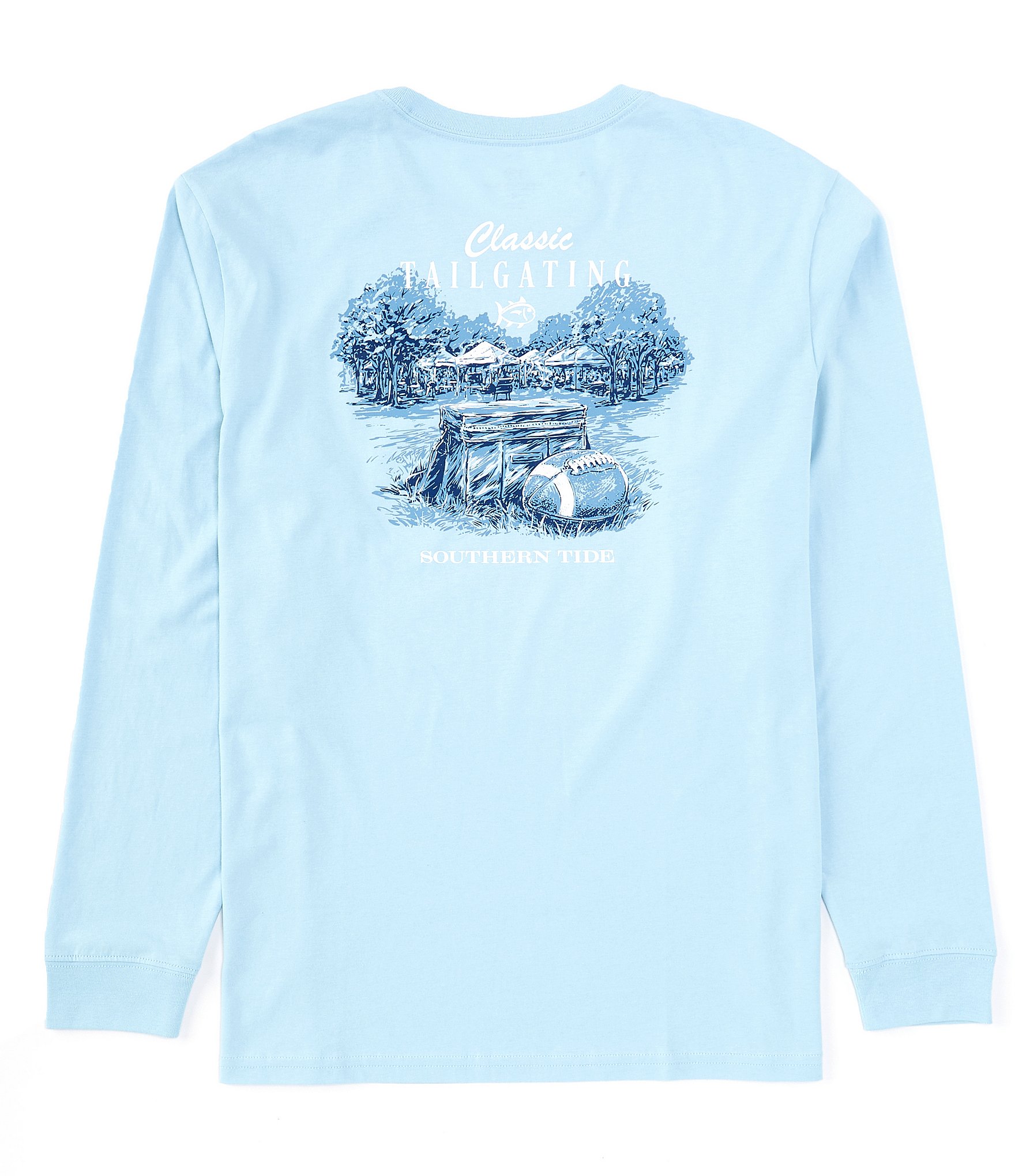 Southern Tide Classic Tailgating Long-Sleeve T-Shirt | Dillard's