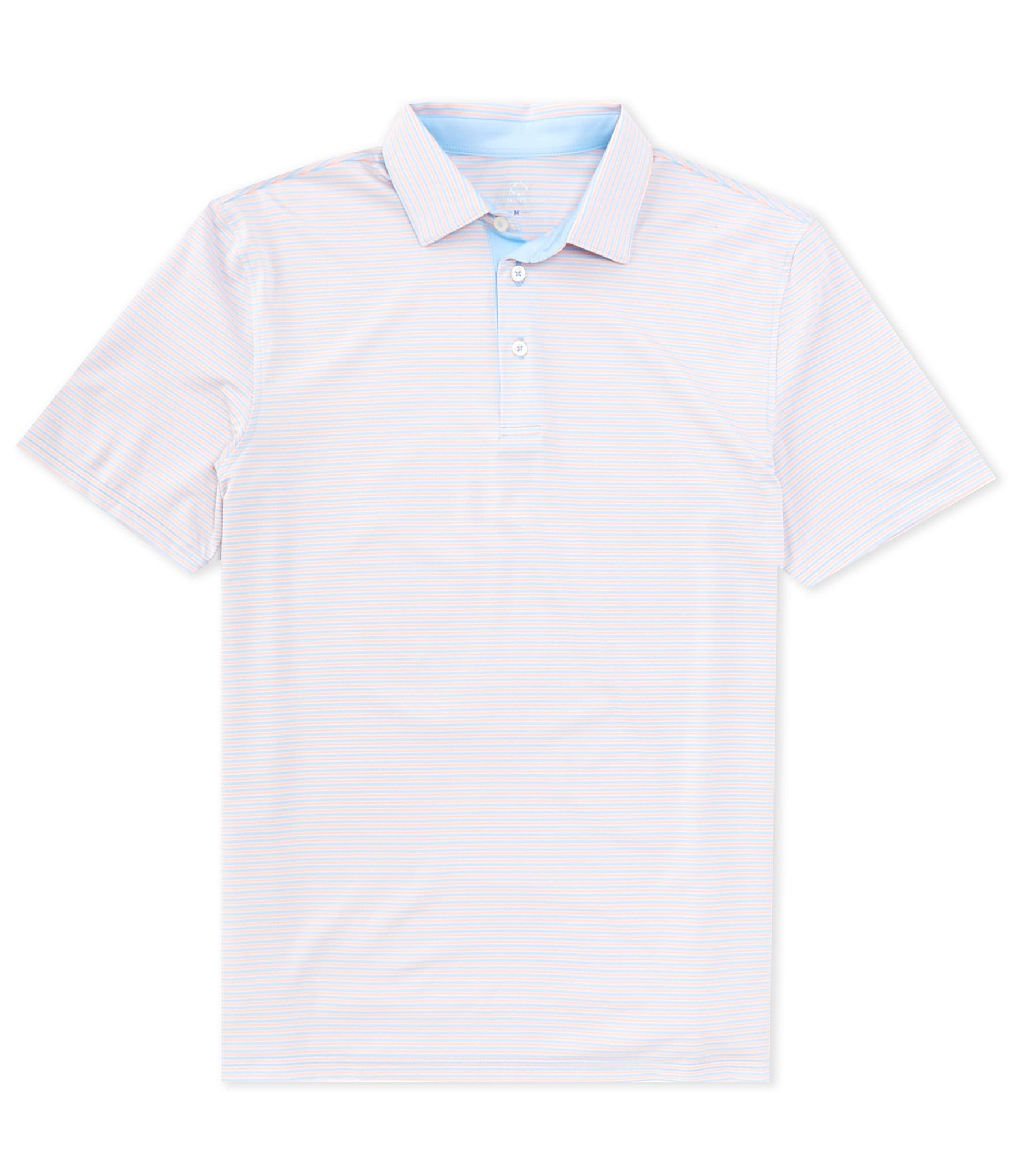 Southern Tide Driver Verdae Stripe Short Sleeve Polo Shirt