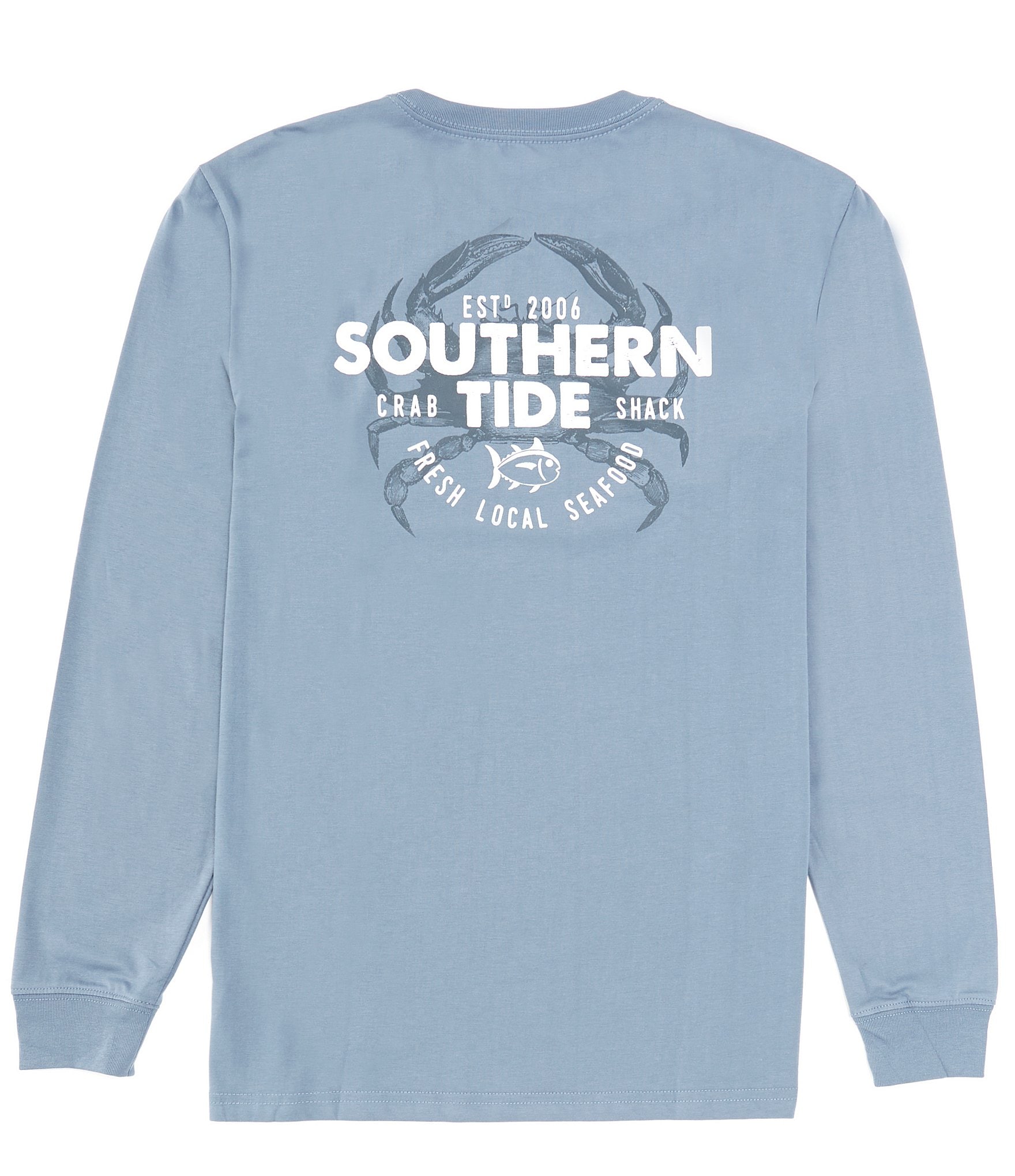 Southern Tide Fresh Local Seafood Long-Sleeve T-Shirt | Dillard's