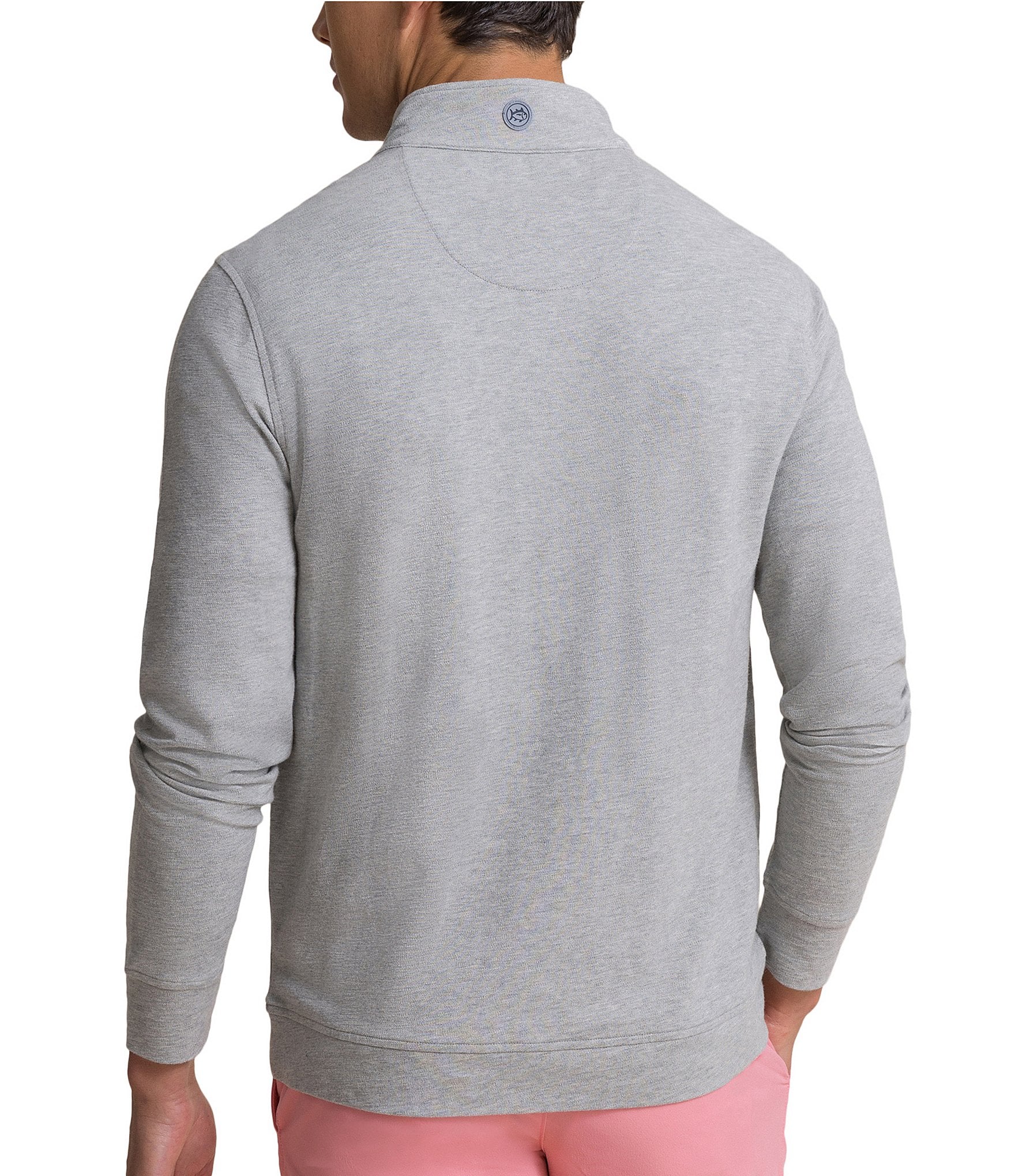 Southern Tide Gulf View Heather Quarter-Zip Pullover