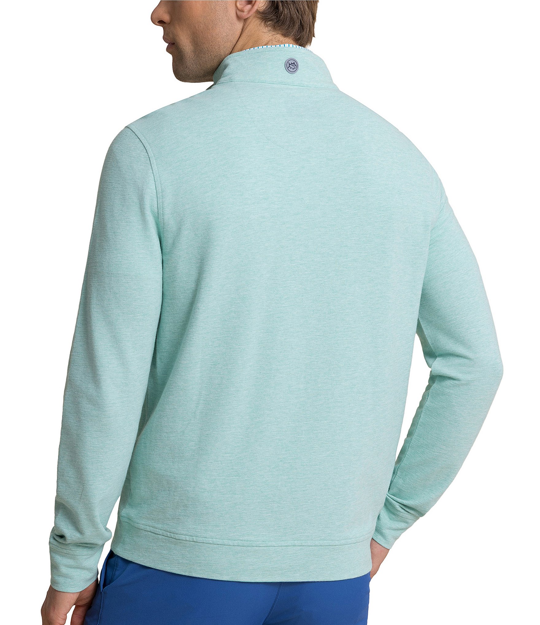 Southern Tide Gulf View Heather Quarter-Zip Pullover