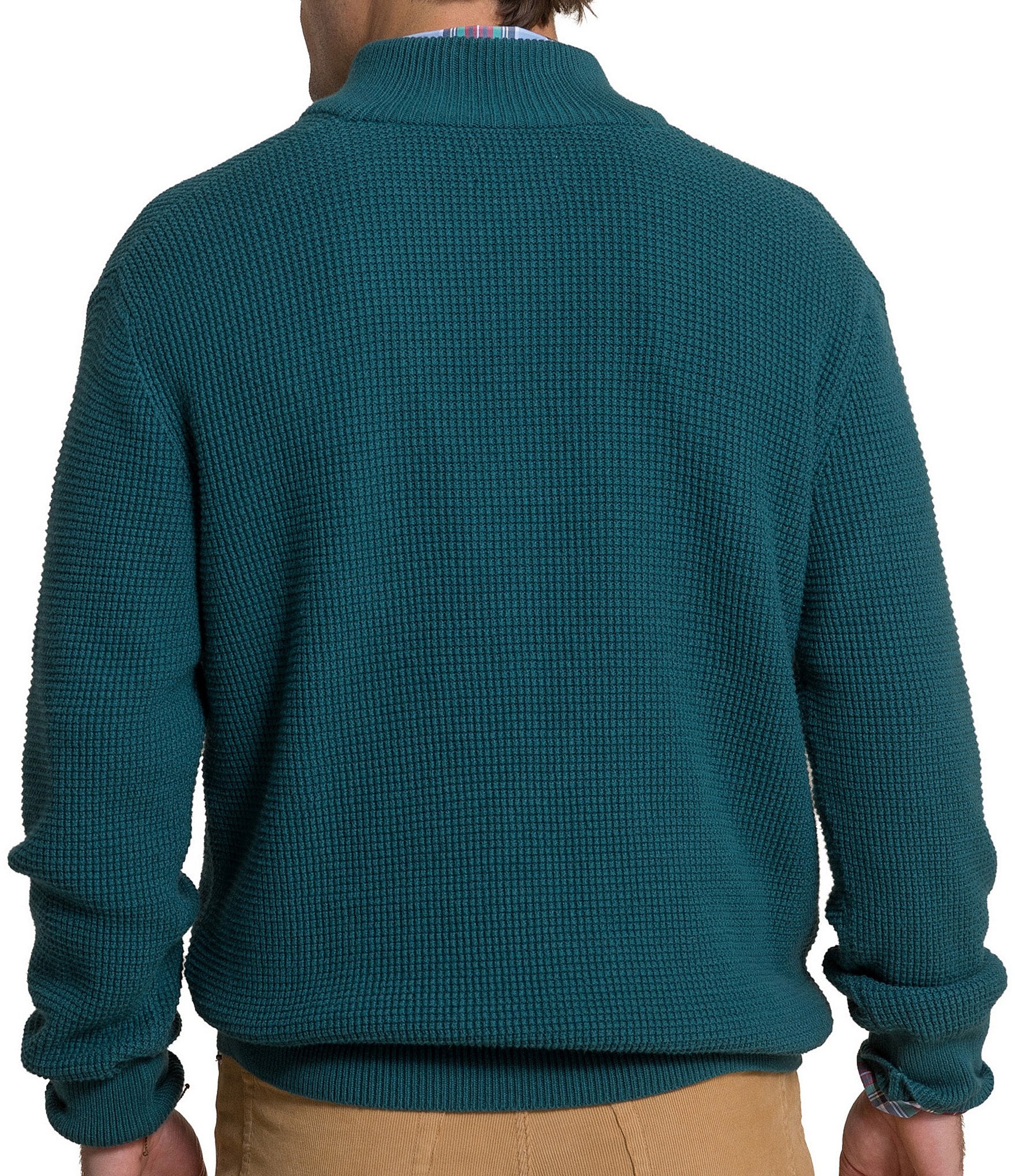 Southern Tide Heather Quarter-Button Sweater