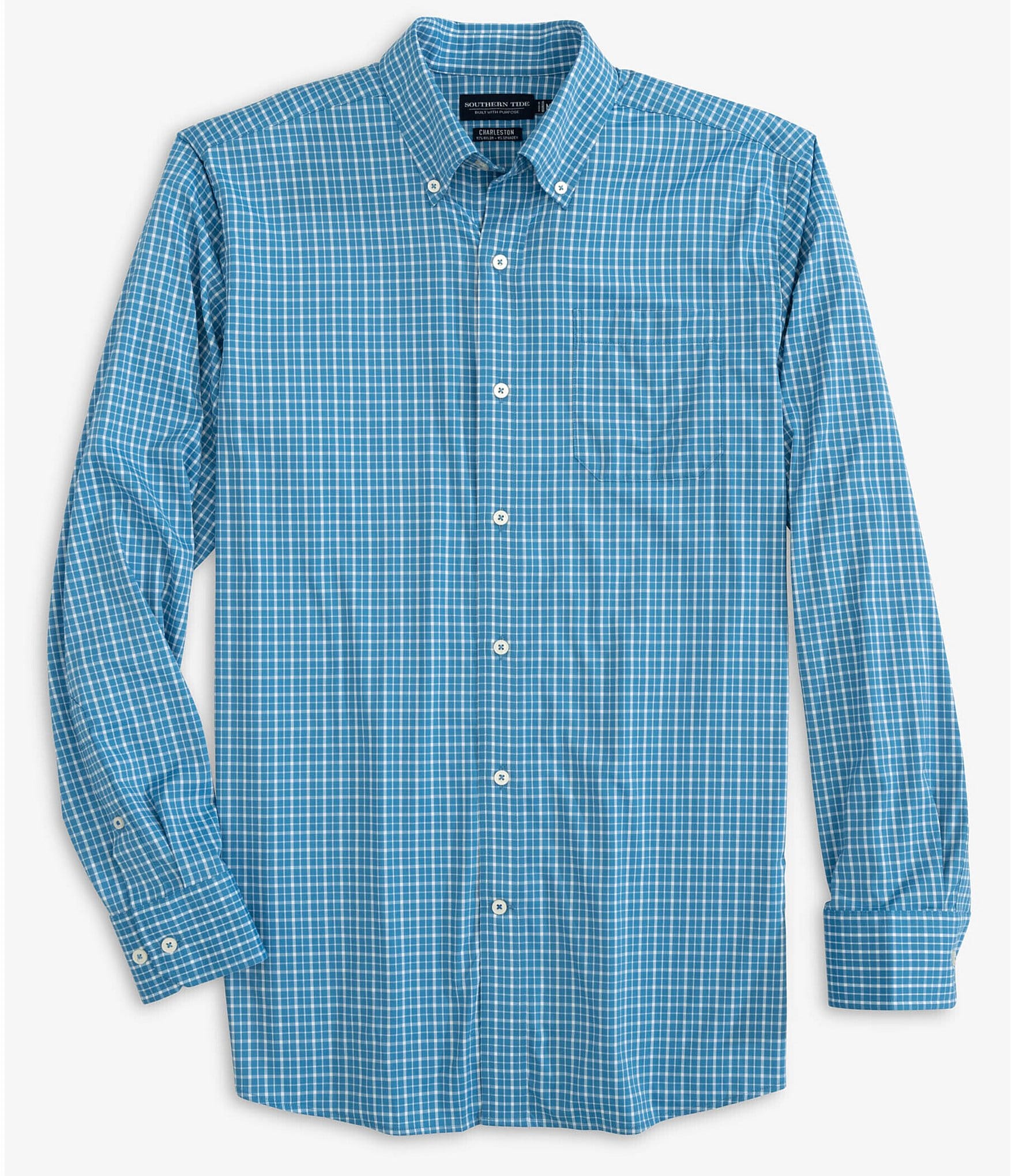 Southern Tide Intercoastal Brrr° Charleston Beaumont Plaid Performance ...