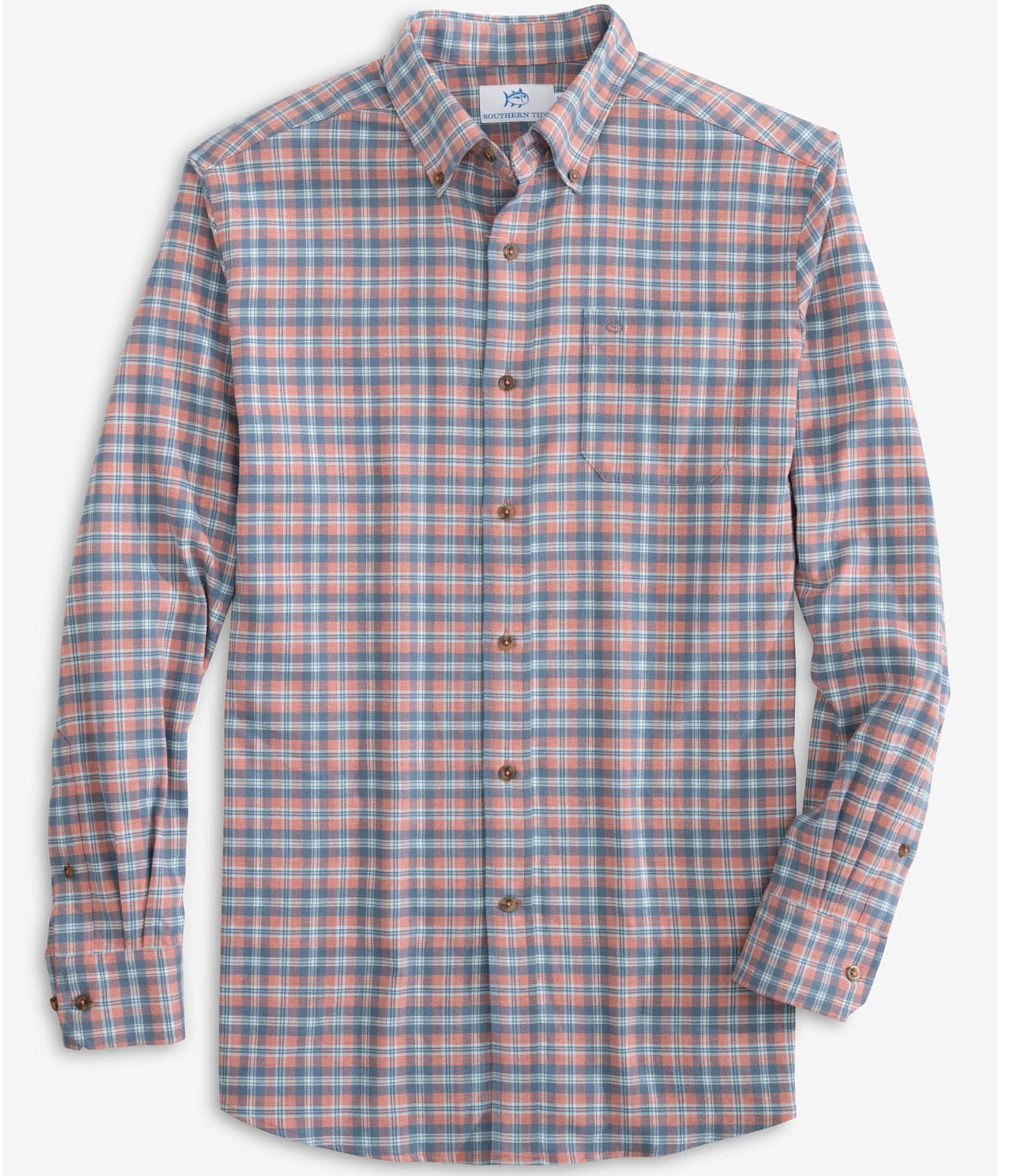 Southern Tide Intercoastal Flannel Performance Stretch Heather Lakewood ...