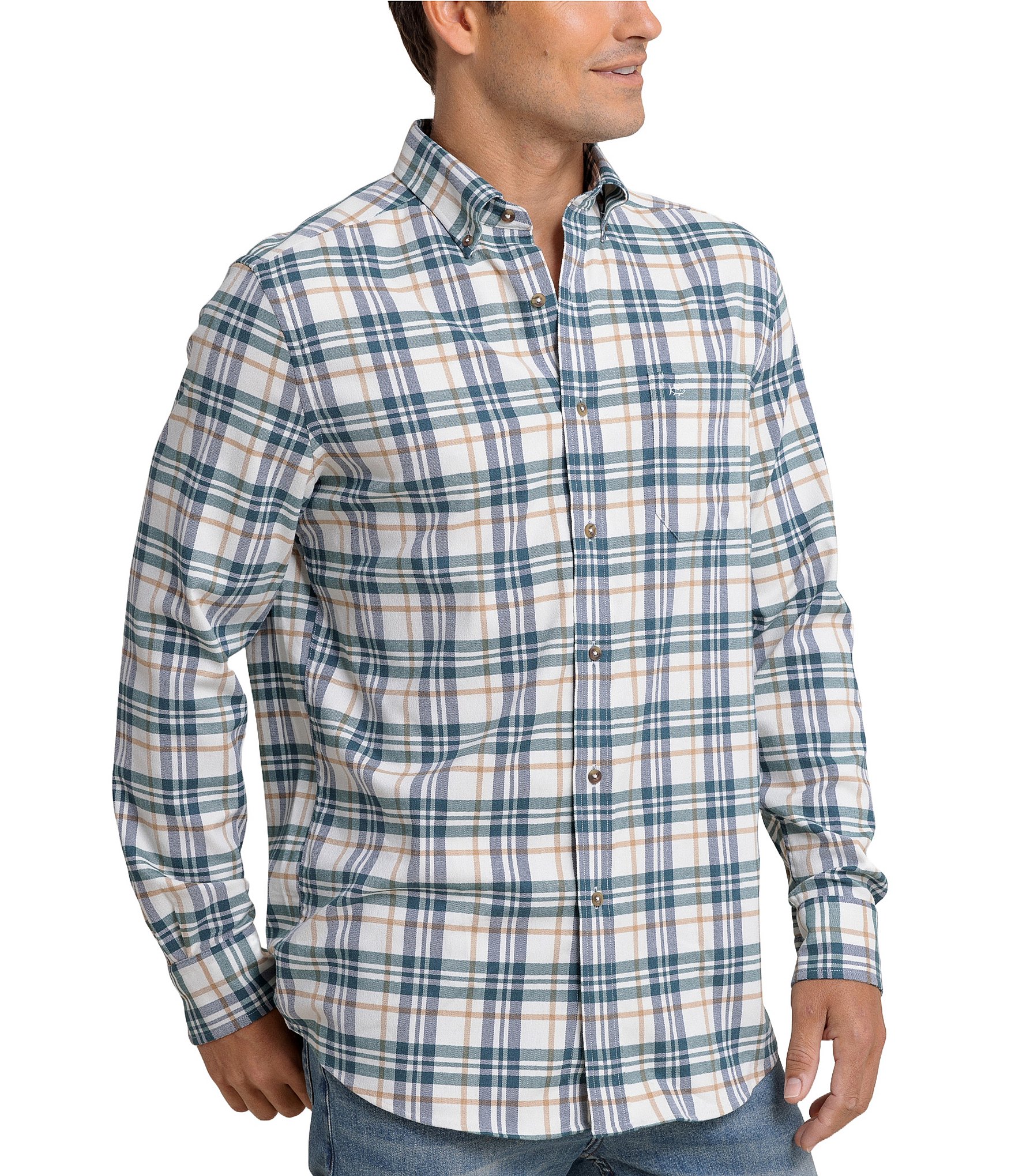 Southern Tide Intercoastal Performance Stretch Sandbridge Plaid Beach ...