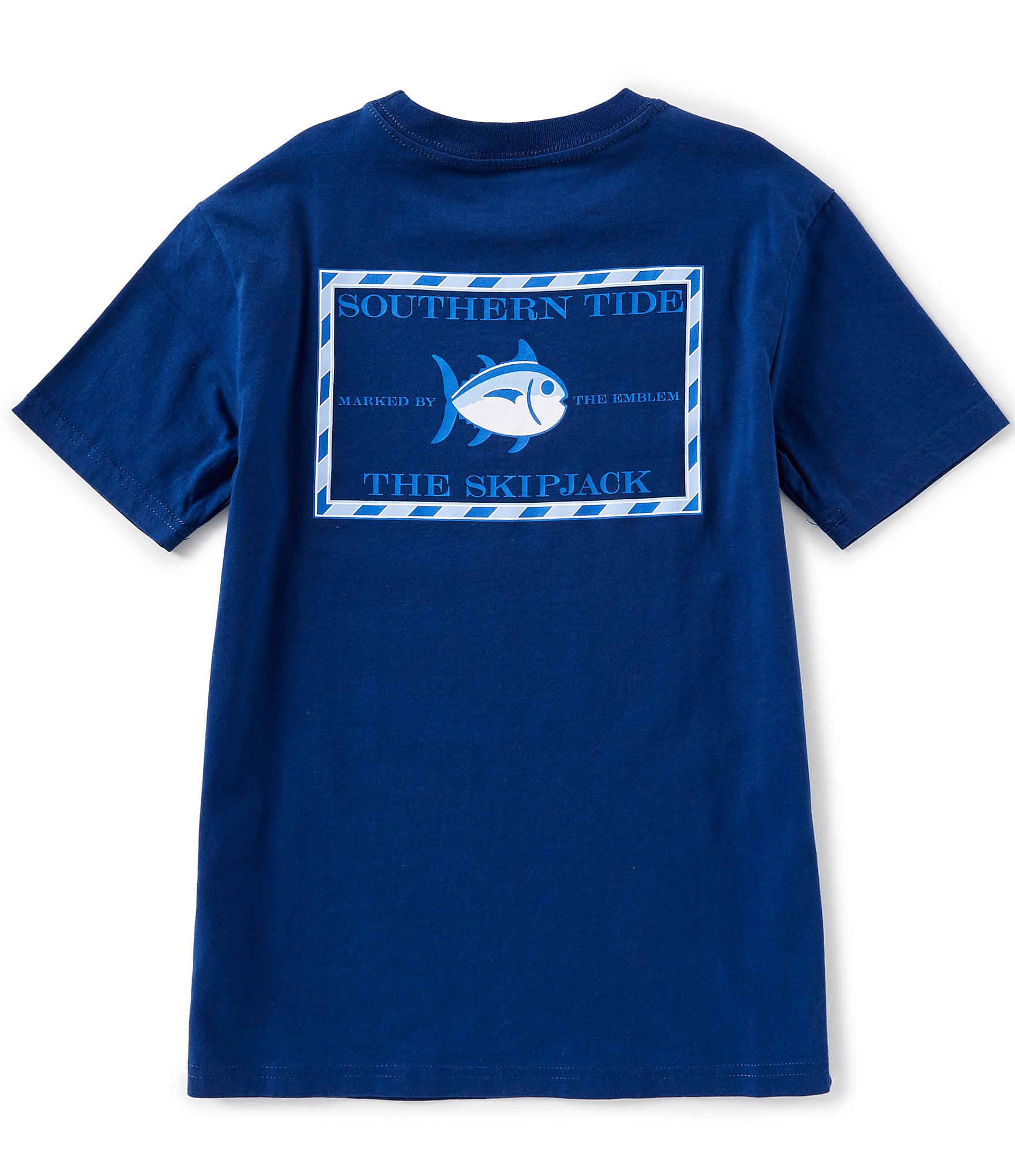 Southern Tide Little/Big Boys 4-16 Short Sleeve Skipjack Logo T-Shirt ...