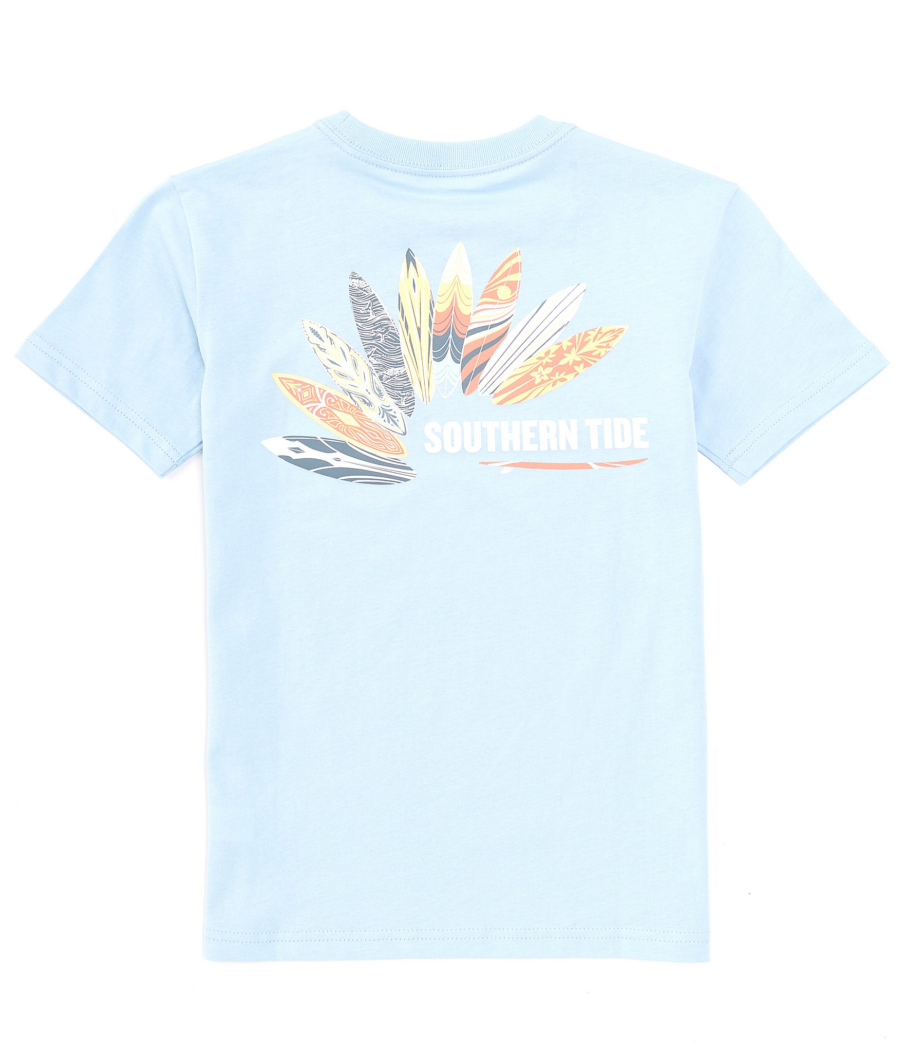 Southern Tide LittleBig Boys 4-16 Short Sleeve Lure Fill Graphic T-Shirt - XS