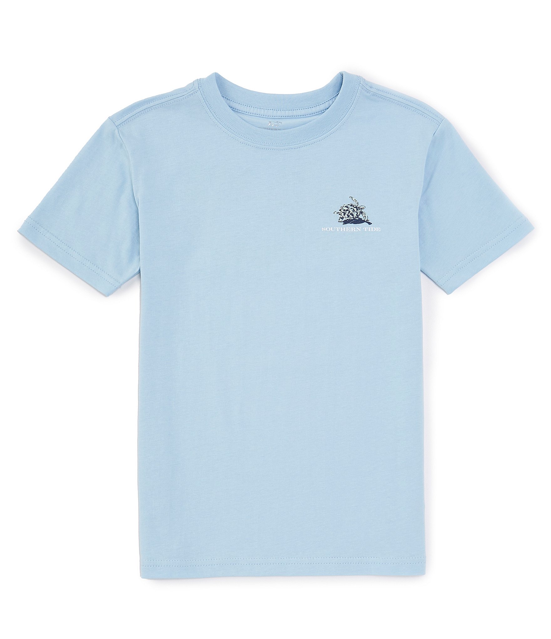 Southern Tide Little/Big Boys 4-16 Short Sleeve Yachts Of Turtles Graphic T-Shirt