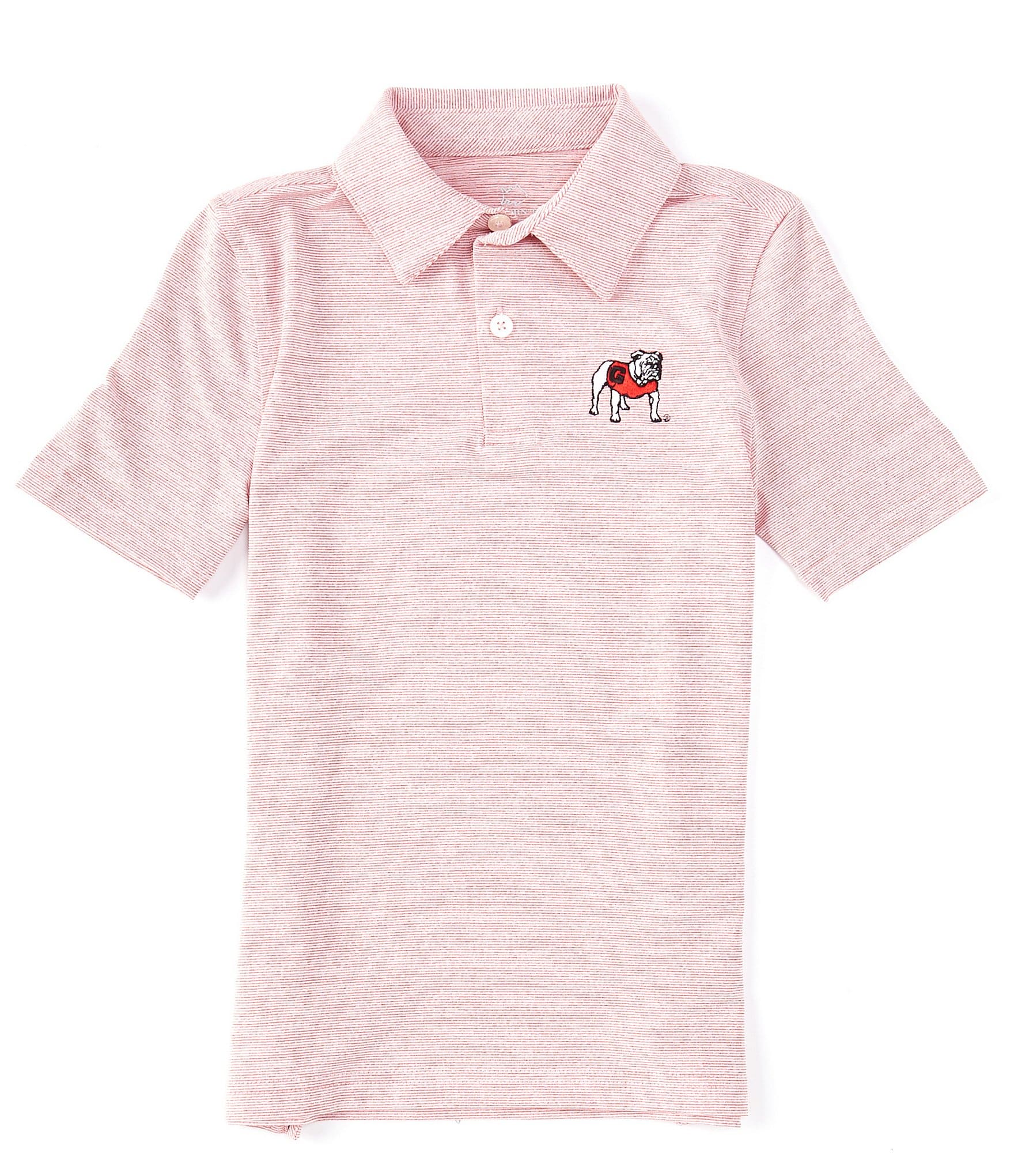 Southern Tide Little/Big Boys 4-16 Short Sleeve Stripe University of  Georgia Performance Polo | Dillard's