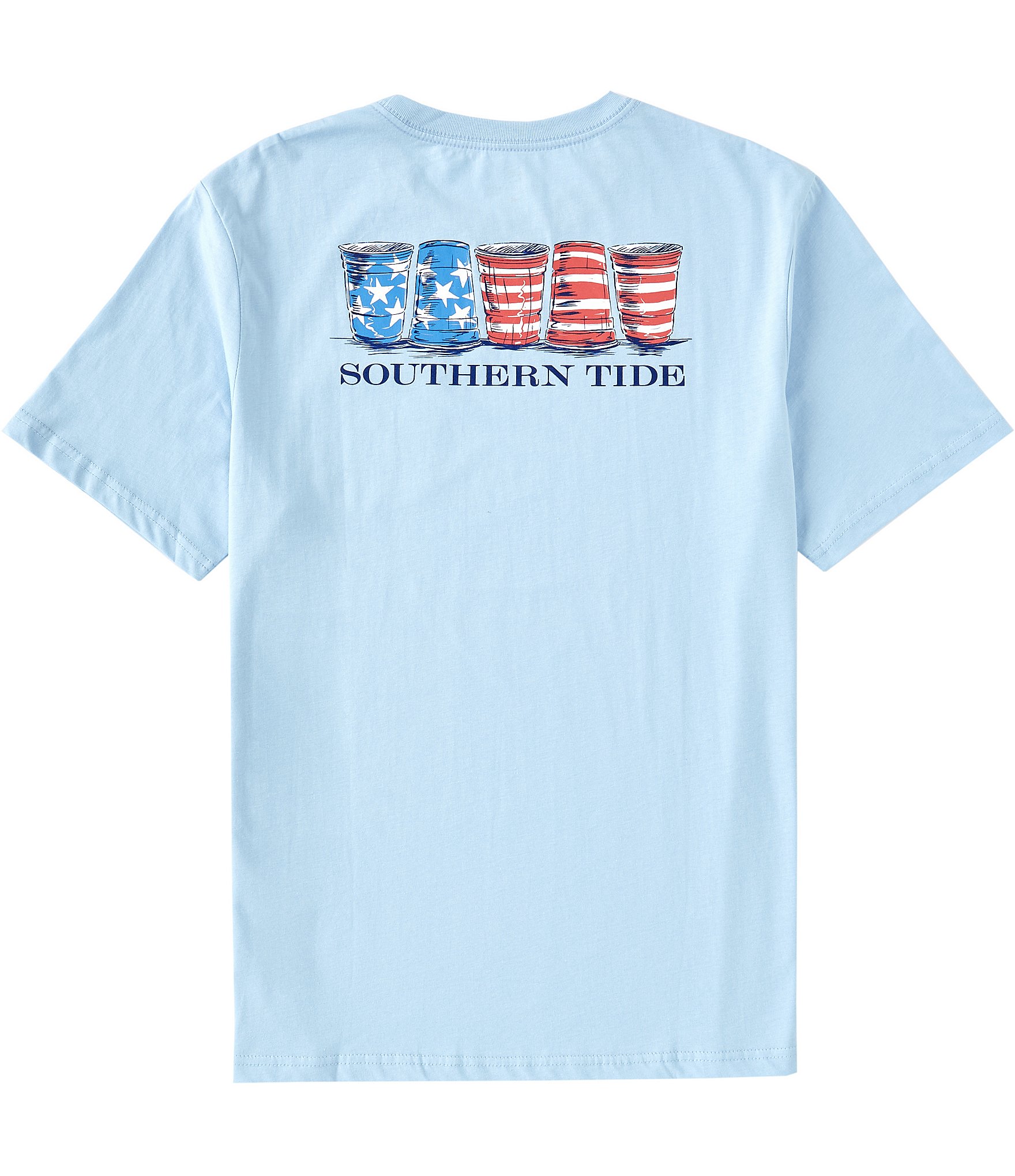 Southern Tide Patriotic Party Short-Sleeve Tee | Dillard's