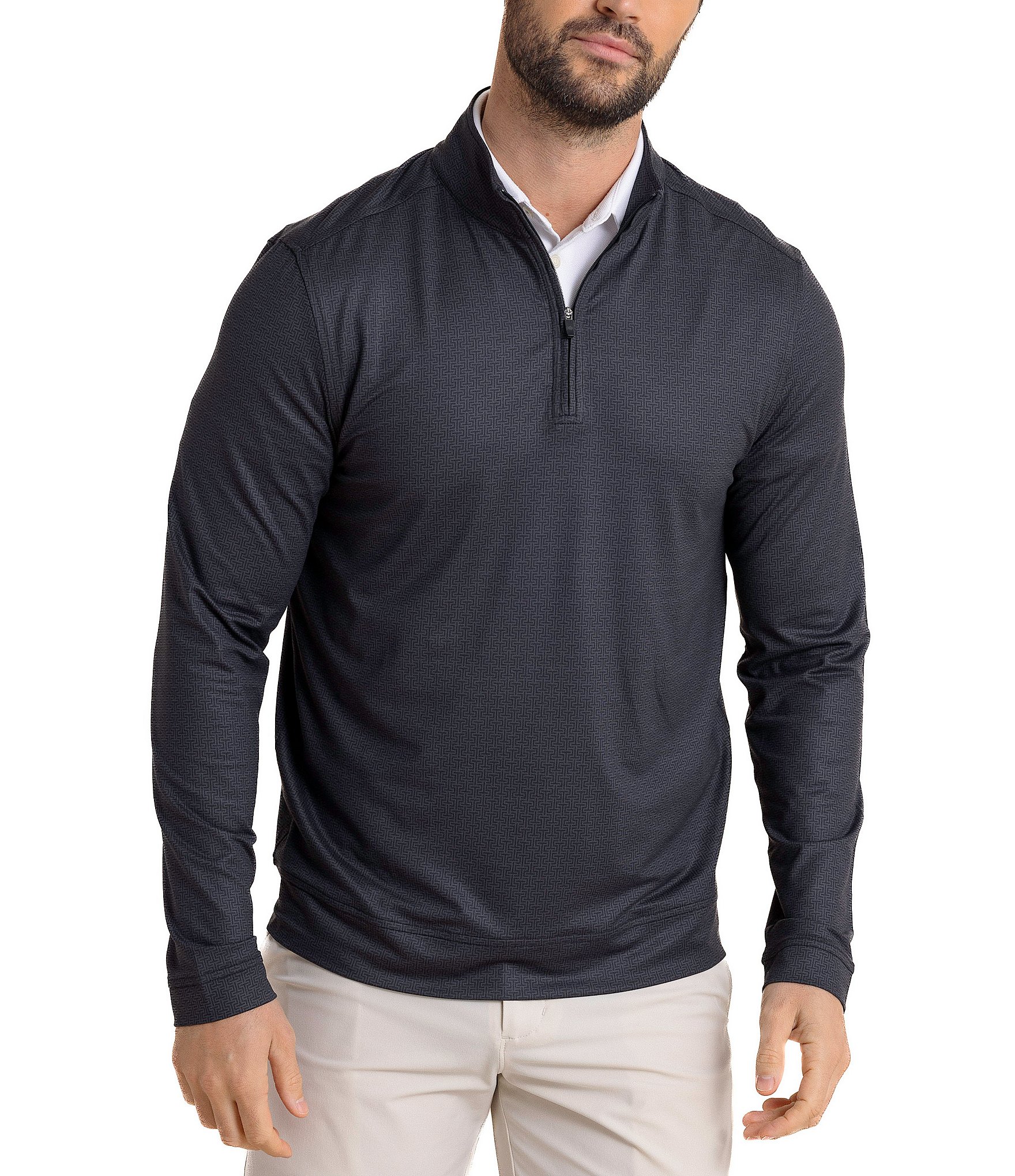 Southern Marsh Tidal Performance Zip Hoodie | 4-Way Stretch Fabric With Embroidered Mallard Logo & Utility Pocket
