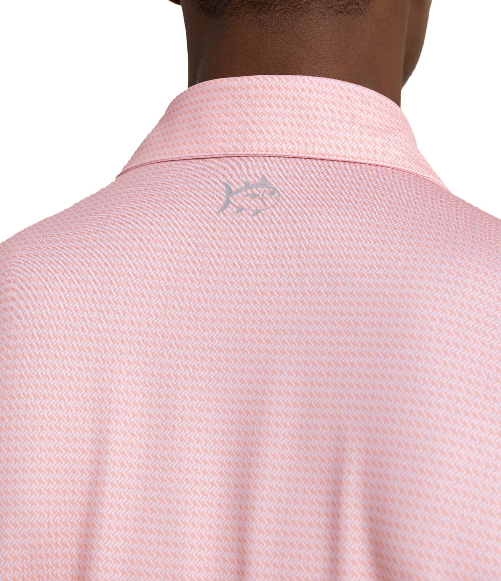 Southern Tide Performance Stretch Driver Getting Ziggy With It Short Sleeve Polo Shirt