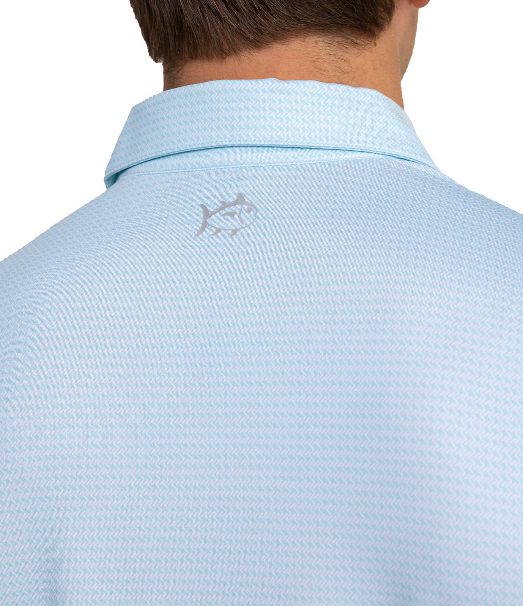 Southern Tide Performance Stretch Driver Getting Ziggy With It Short Sleeve Polo Shirt